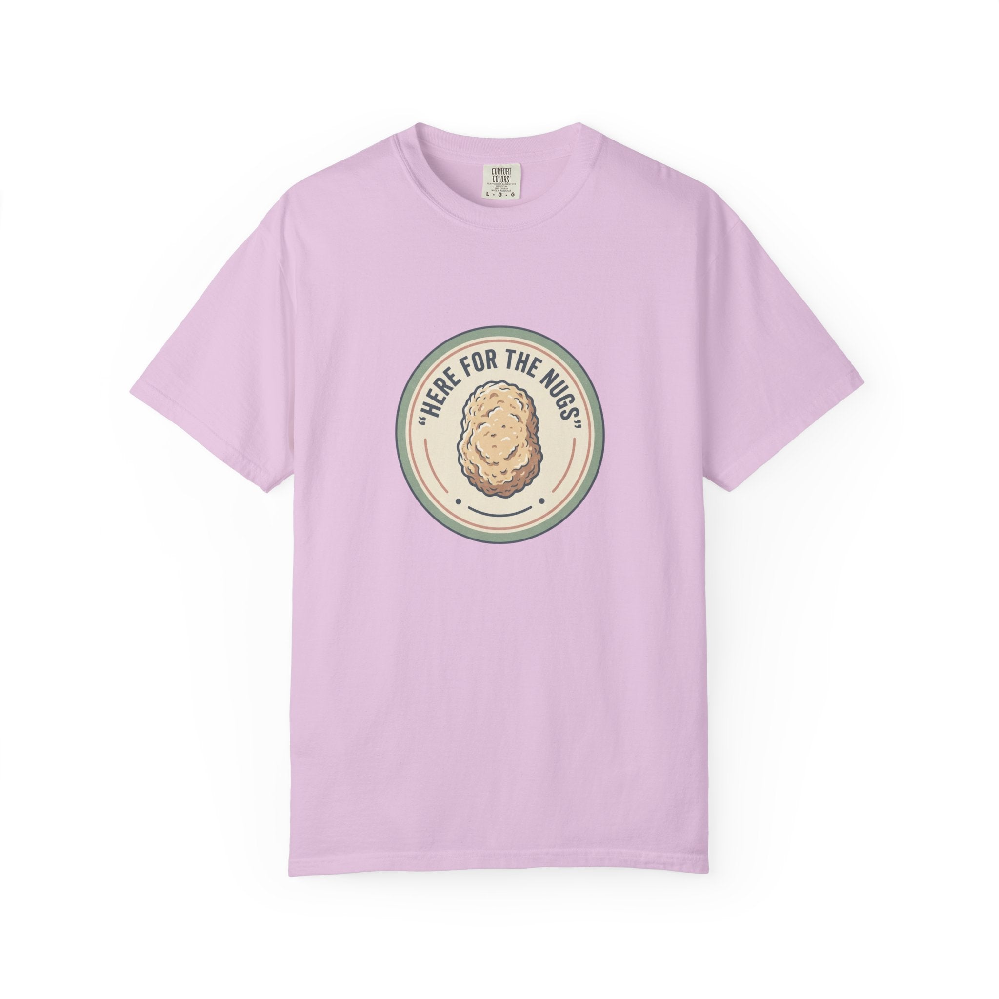 Adult Unisex T‑Shirt — “Here for the Nugs”