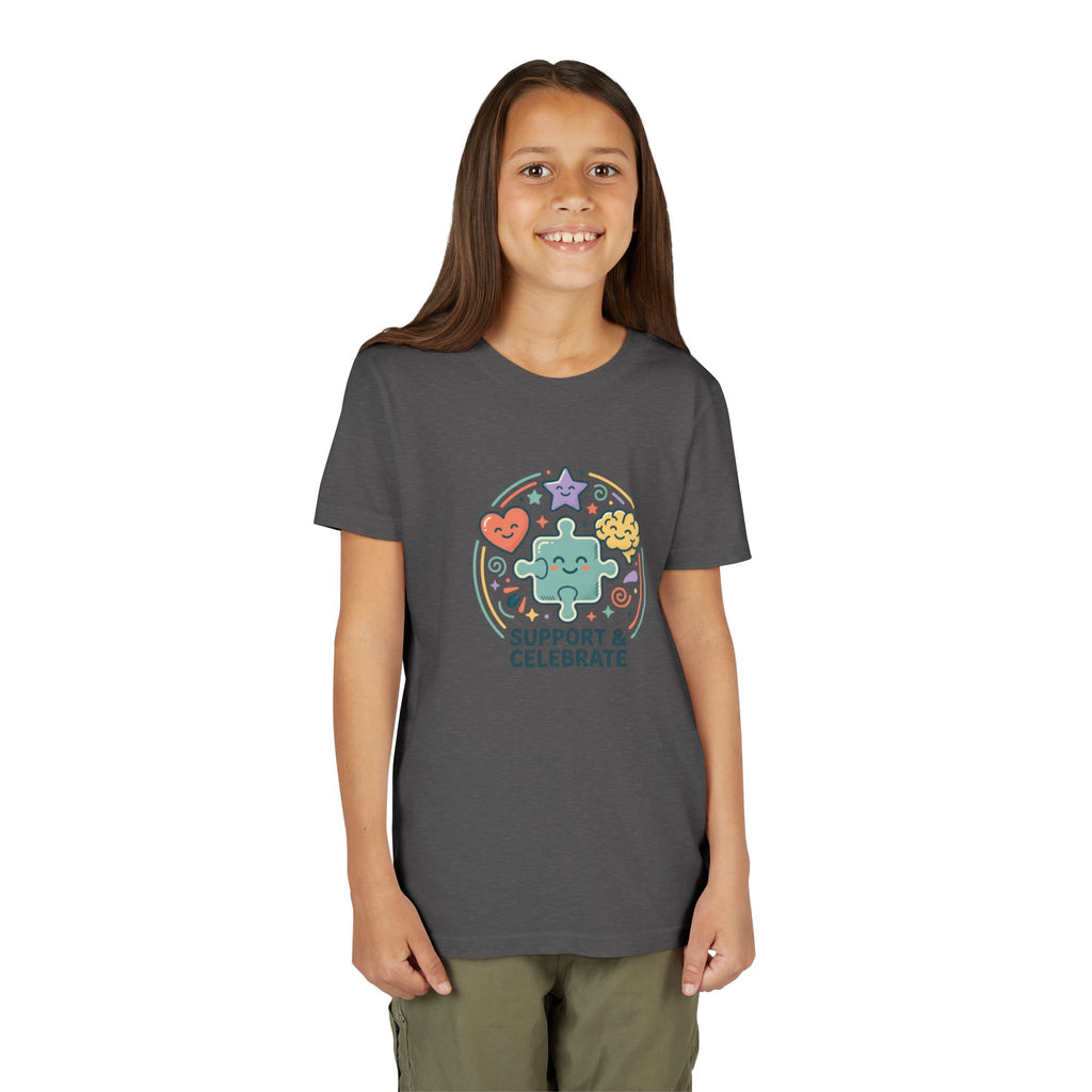 Kids T‑Shirt — "Support and Celebrate"