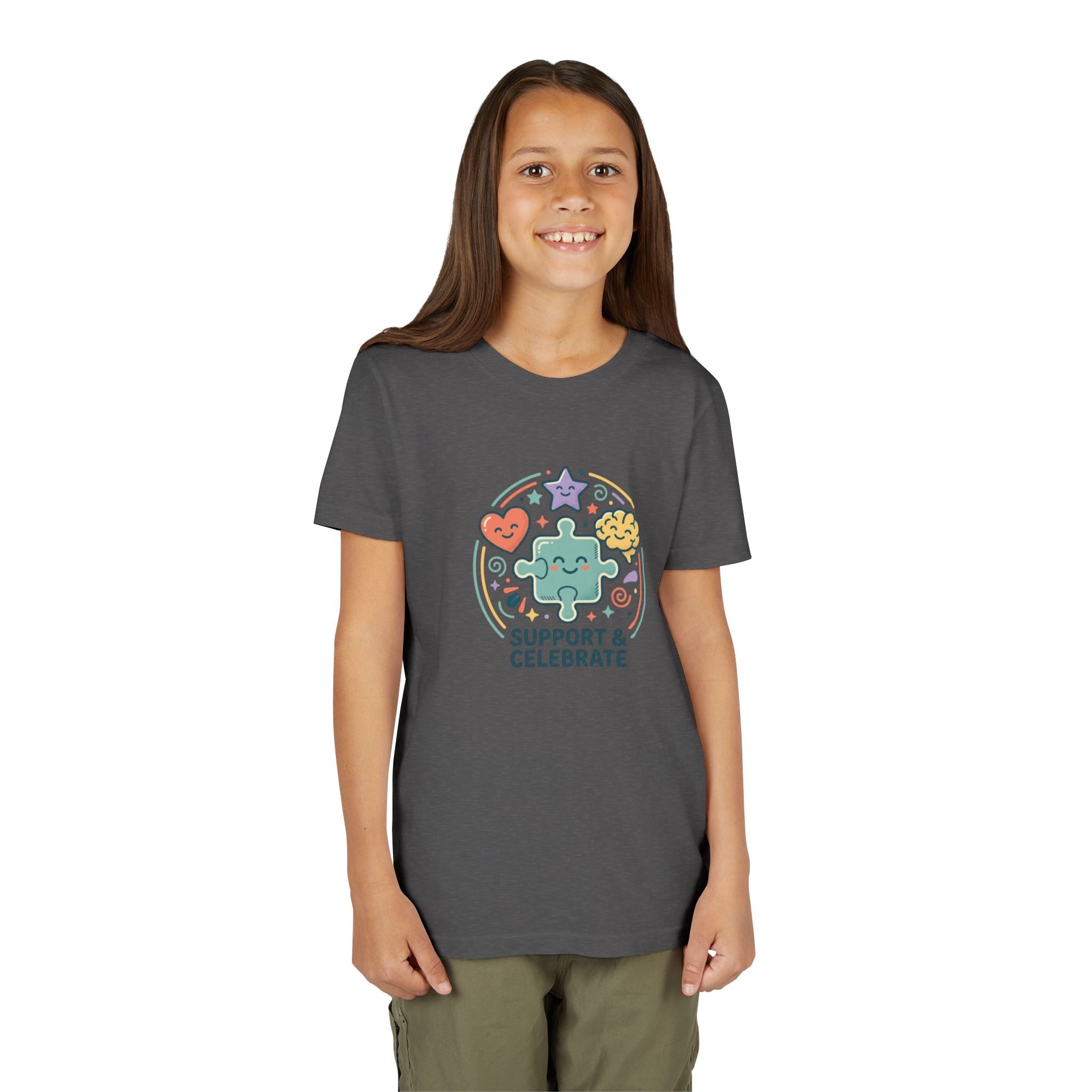 Kids T‑Shirt — "Support and Celebrate"