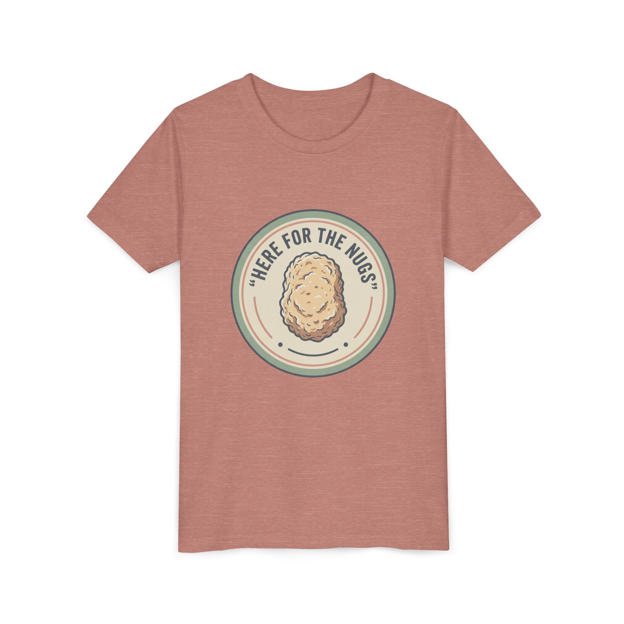 Kids T‑Shirt — "Here for the Nugs"