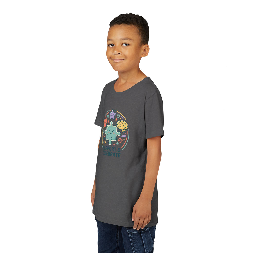 Kids T‑Shirt — "Support and Celebrate"