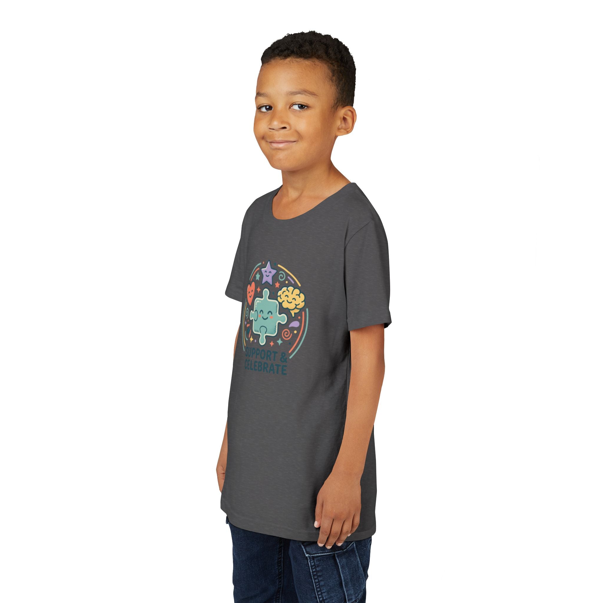 Kids T‑Shirt — "Support and Celebrate"