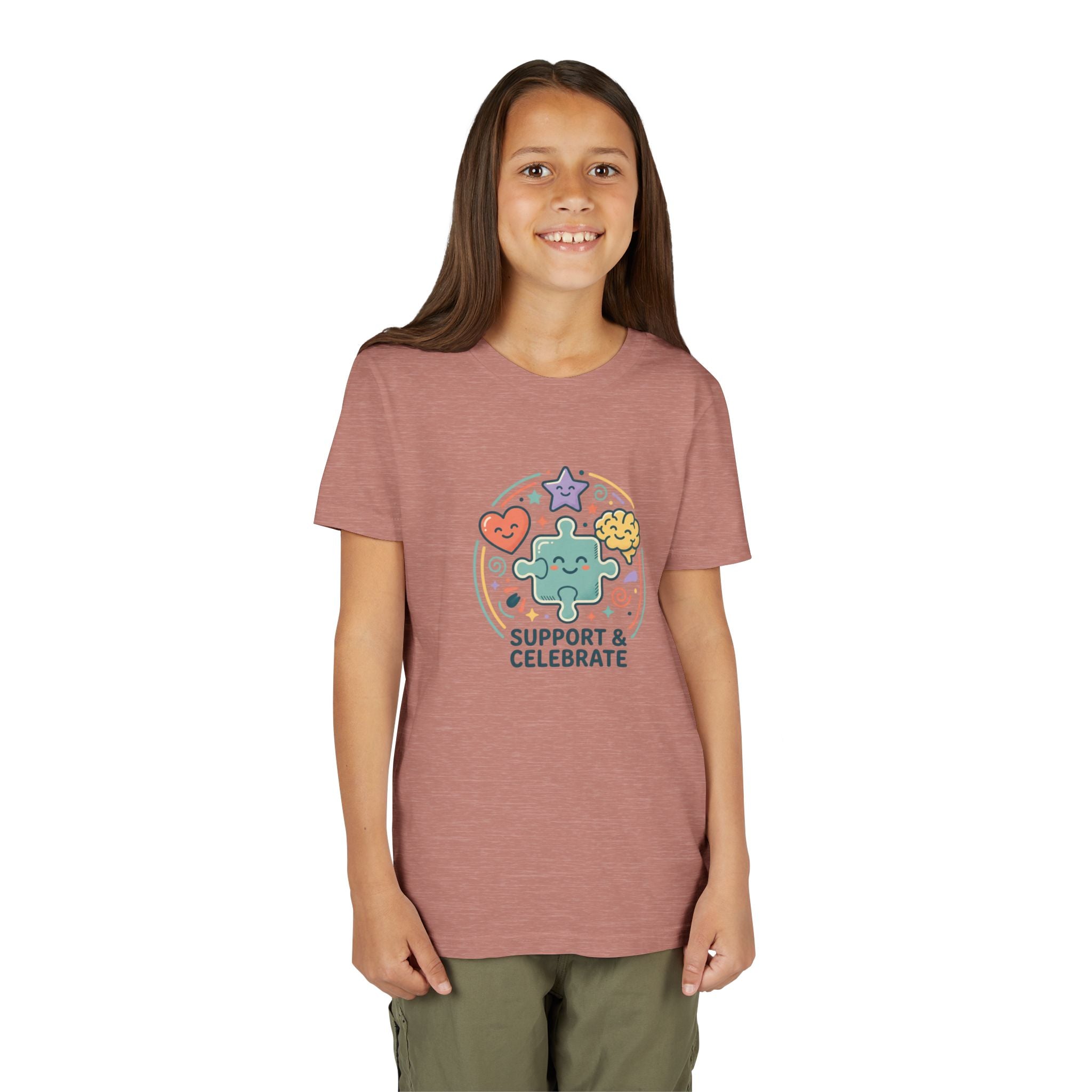 Kids T‑Shirt — "Support and Celebrate"