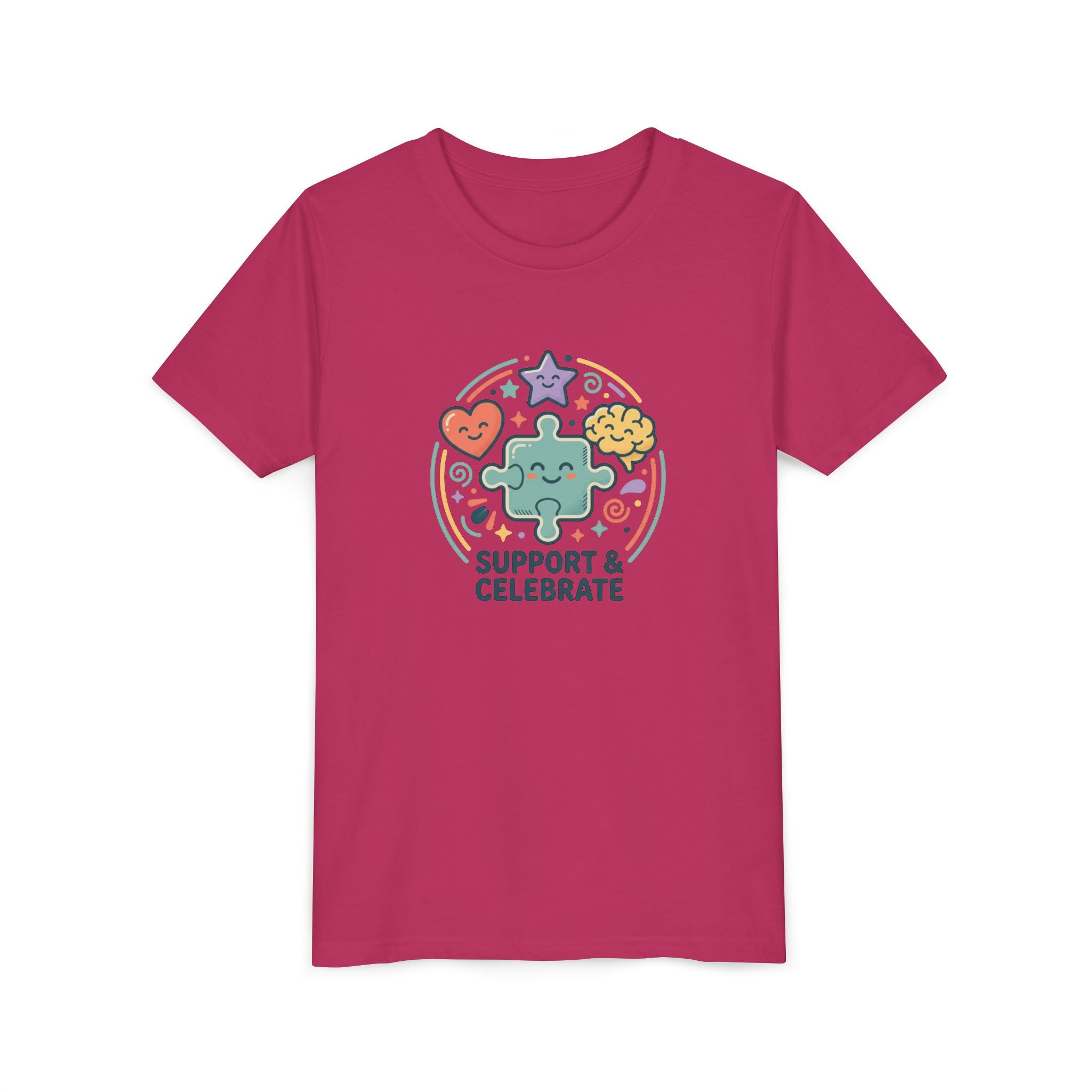 Kids T‑Shirt — "Support and Celebrate"
