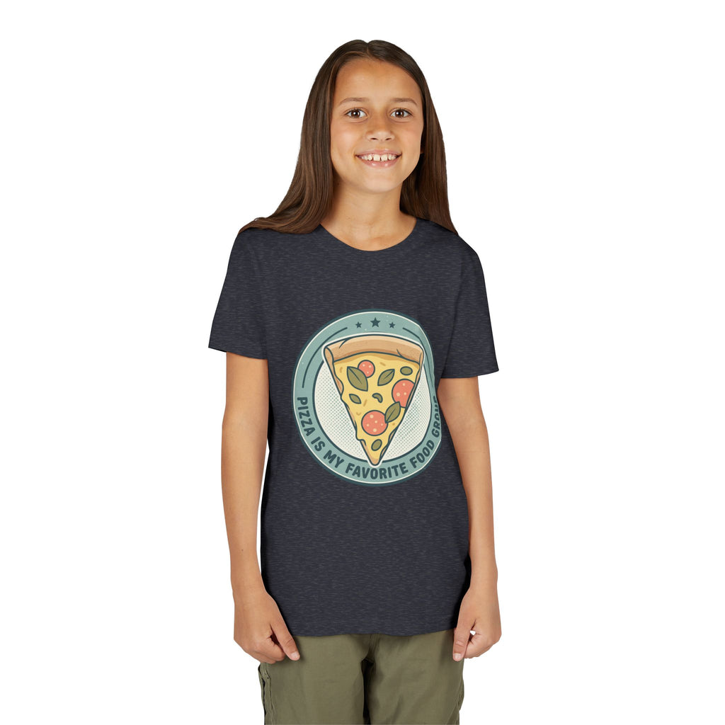 Kids T‑Shirt — "Pizza is my Favorite Food Group"