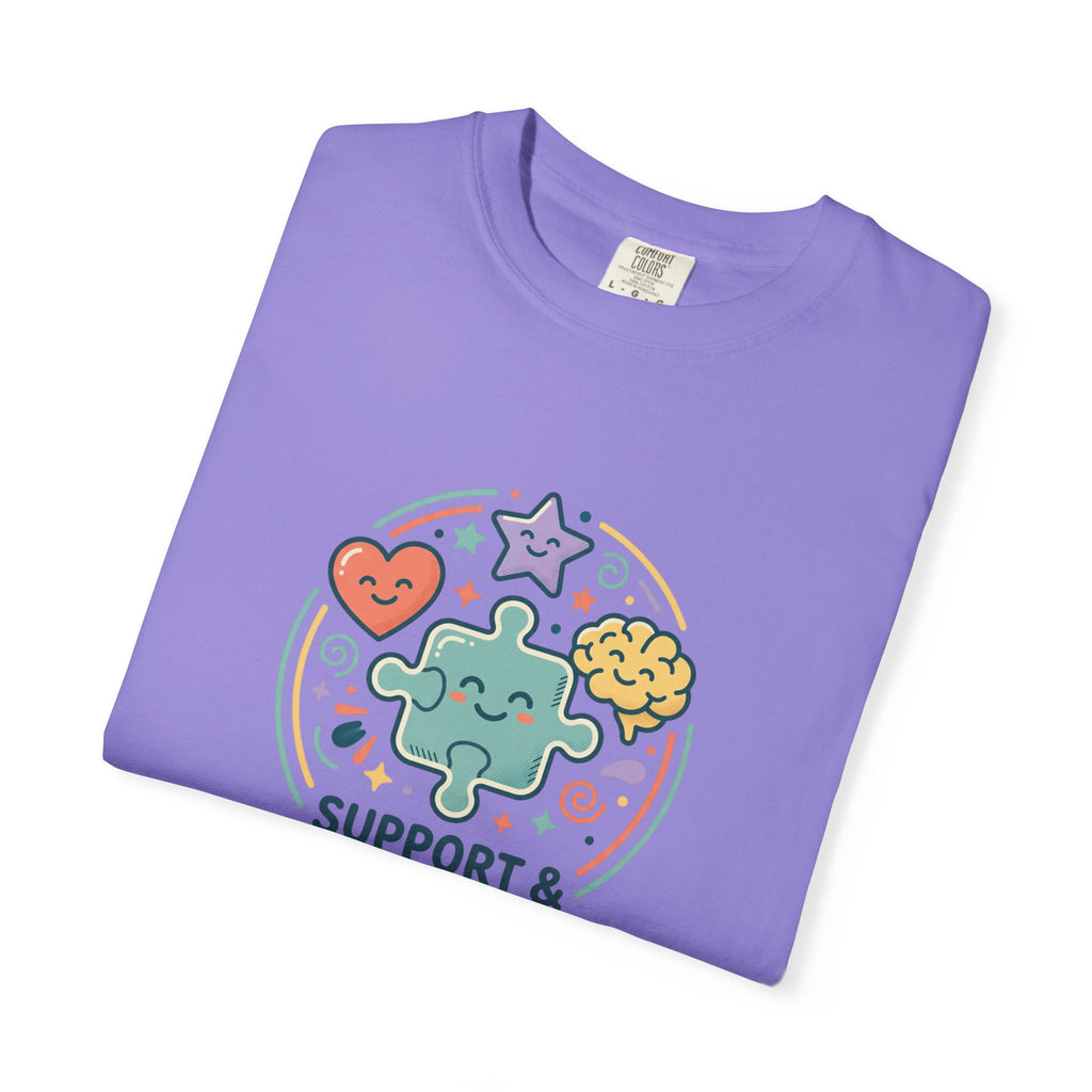 Adult Unisex T‑Shirt — “Support and Celebrate”