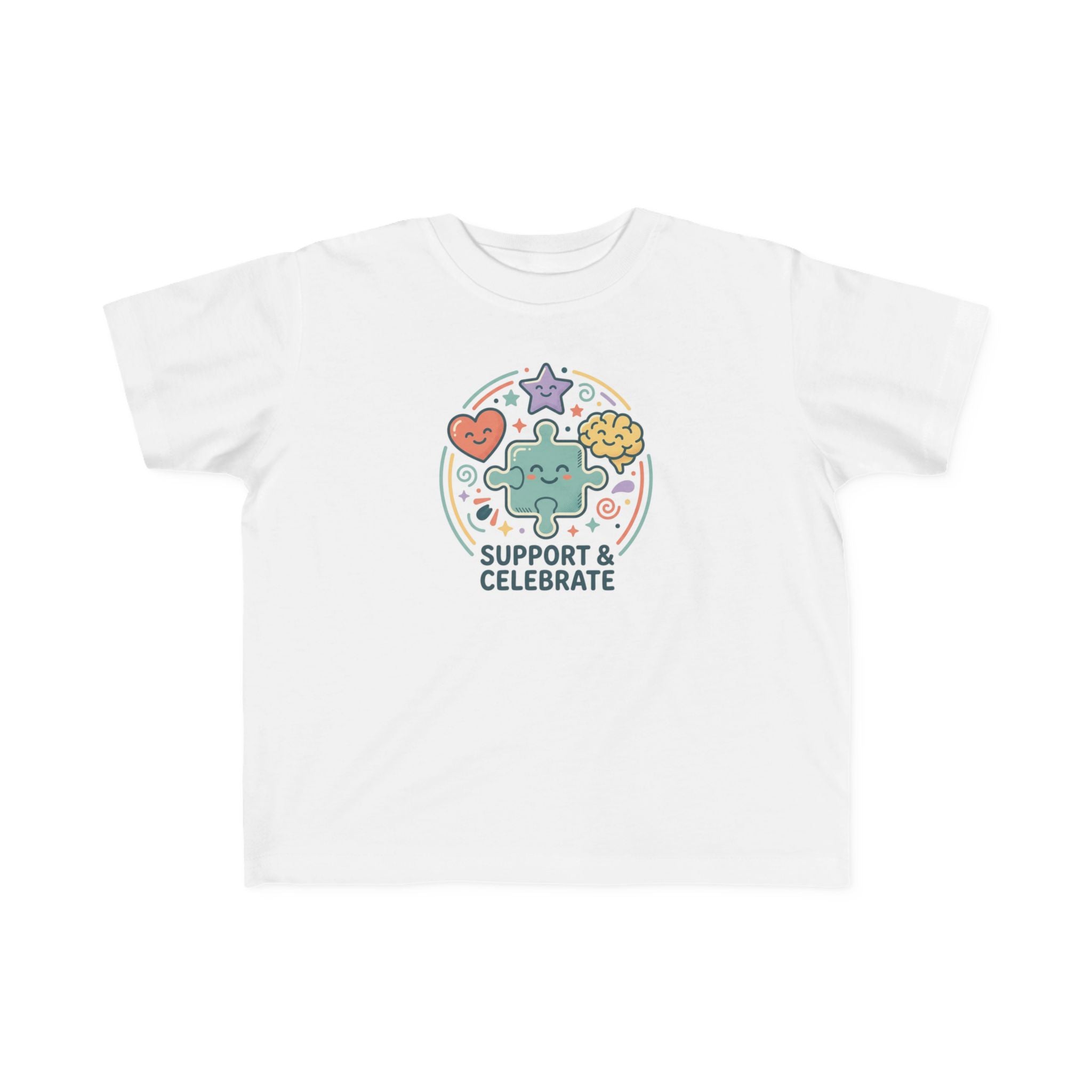 Toddler T‑Shirt — "Support and Celebrate"