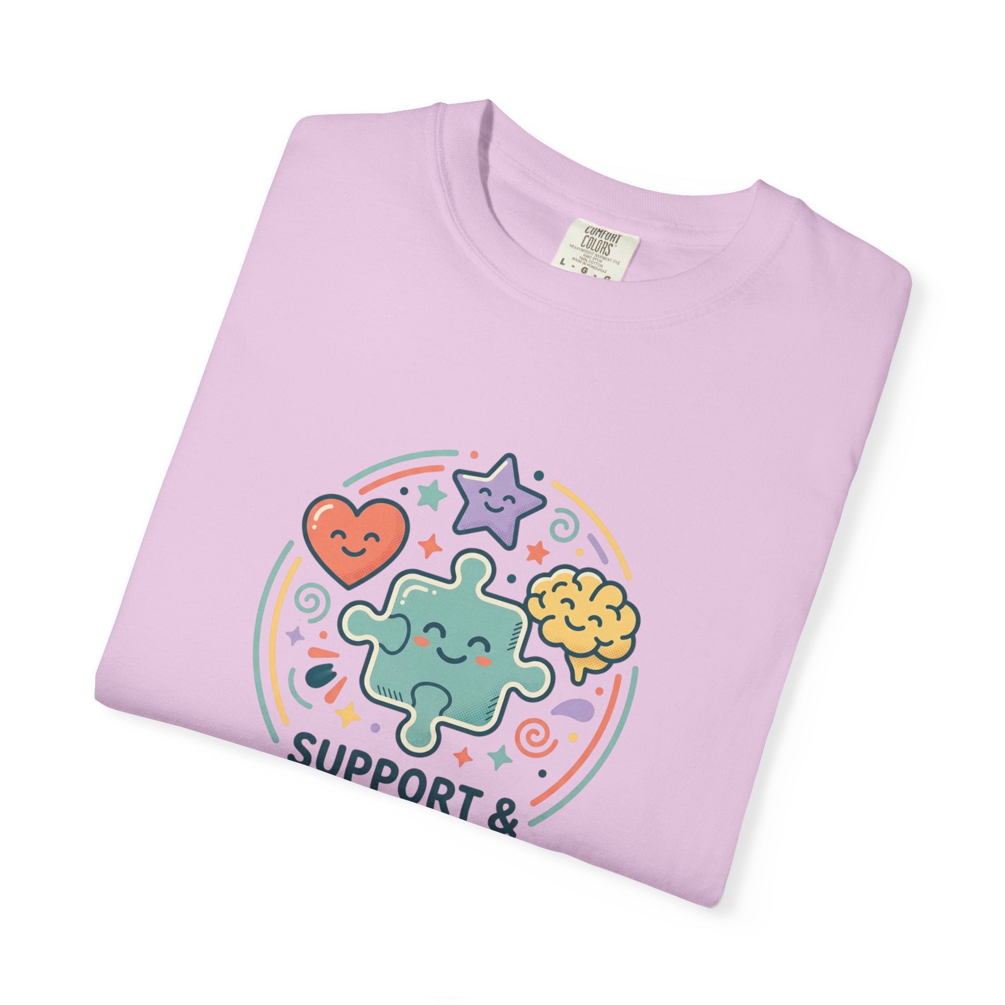 Adult Unisex T‑Shirt — “Support and Celebrate”