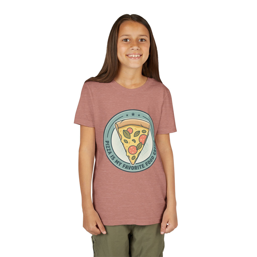 Kids T‑Shirt — "Pizza is my Favorite Food Group"