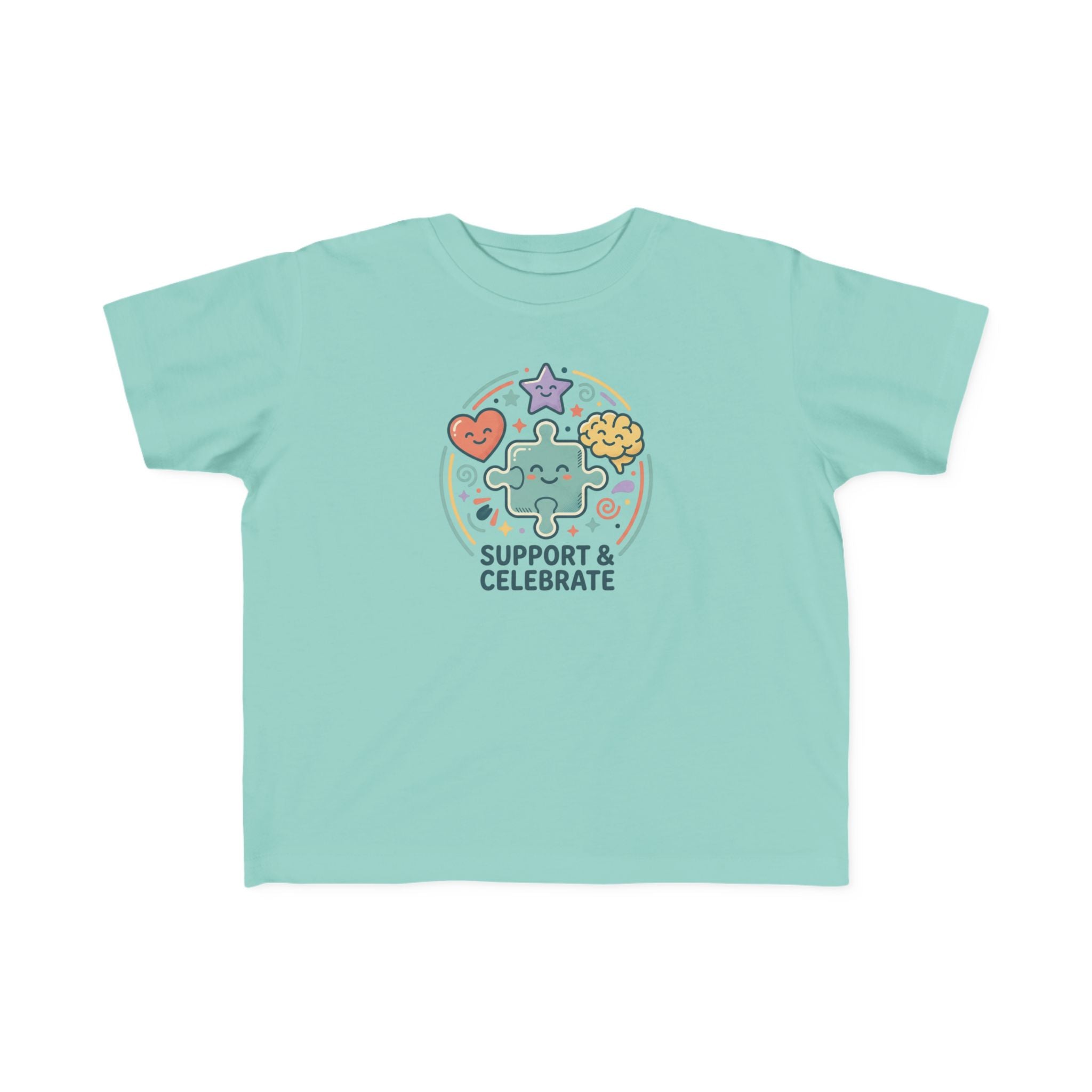 Toddler T‑Shirt — "Support and Celebrate"