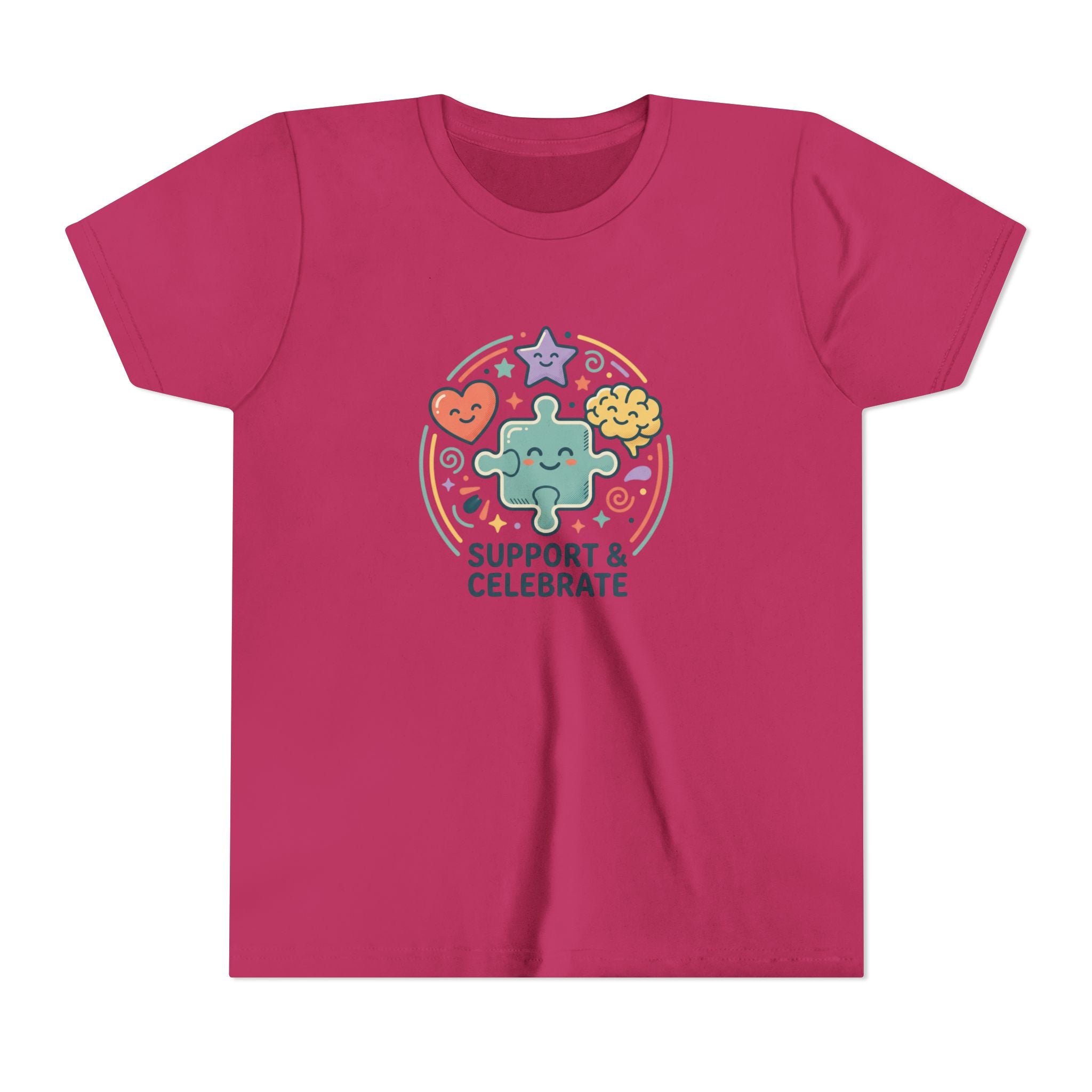 Kids T‑Shirt — "Support and Celebrate"