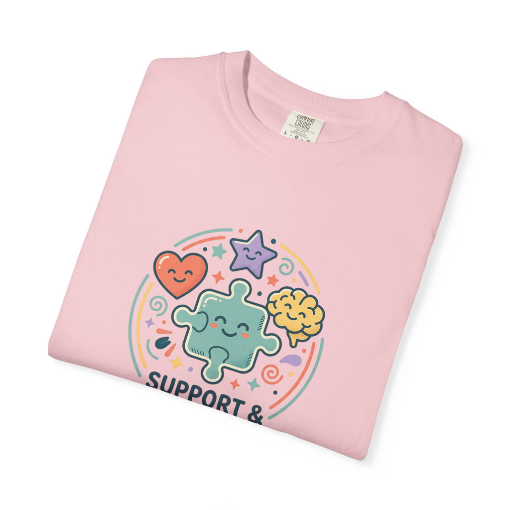 Adult Unisex T‑Shirt — “Support and Celebrate”