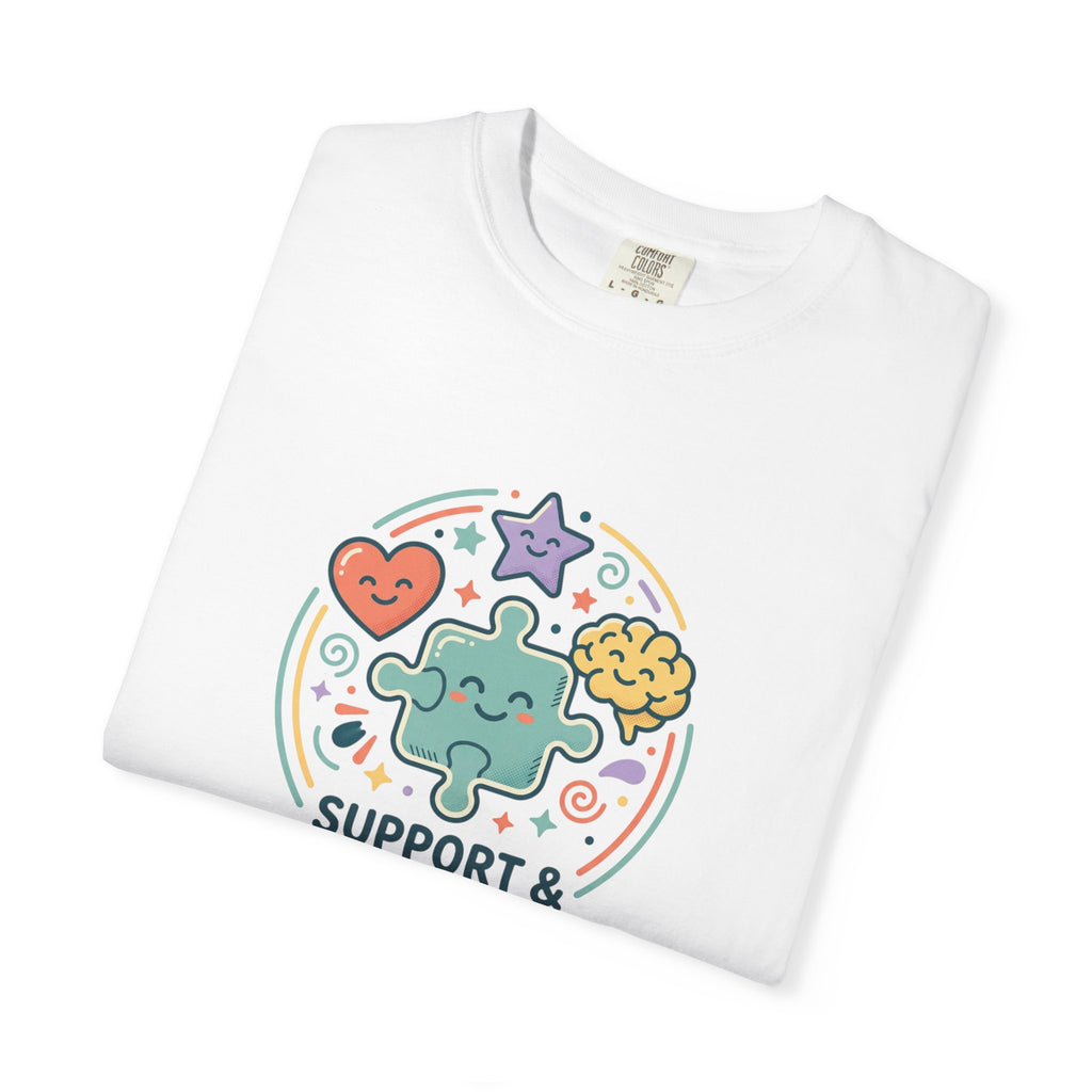 Adult Unisex T‑Shirt — “Support and Celebrate”