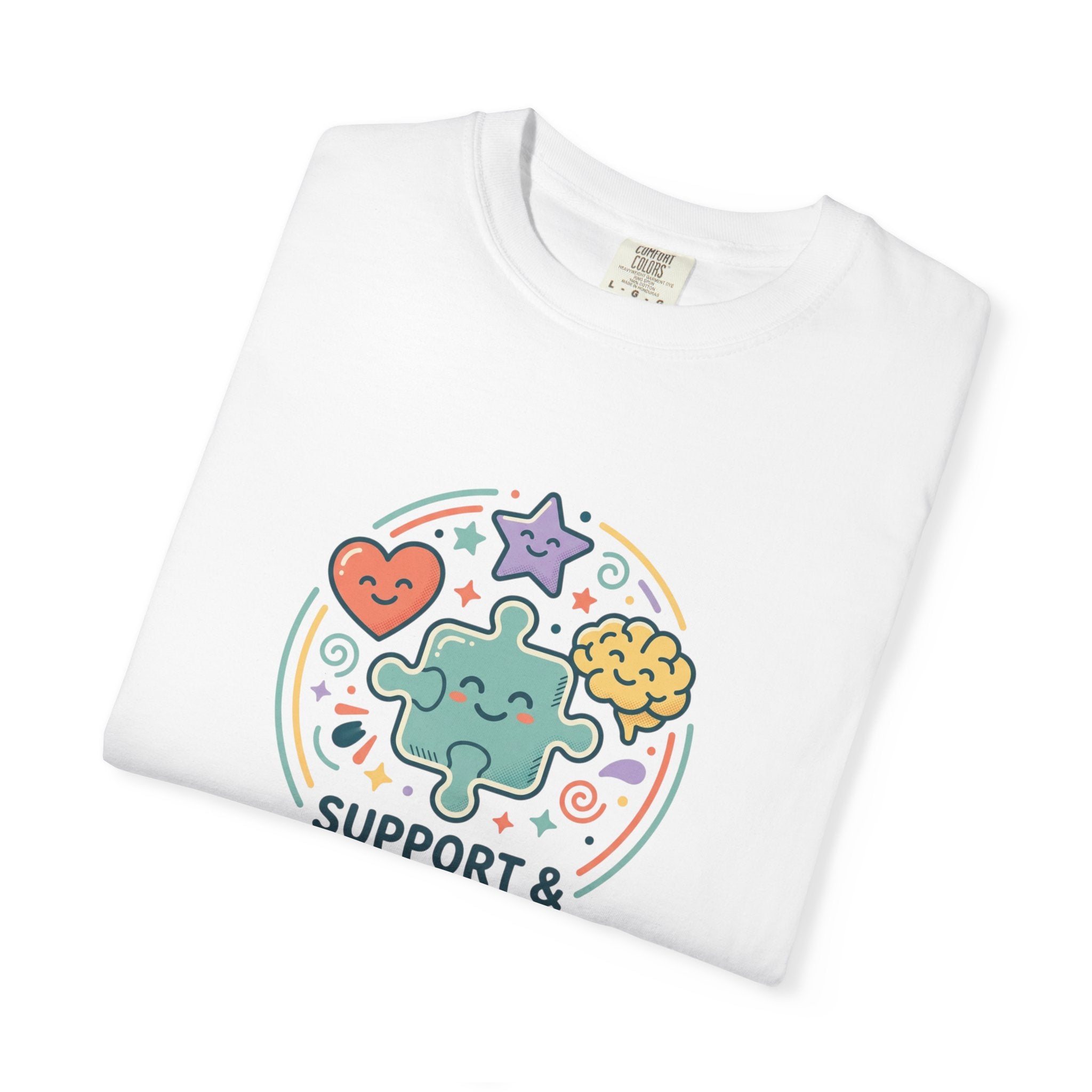 Adult Unisex T‑Shirt — “Support and Celebrate”