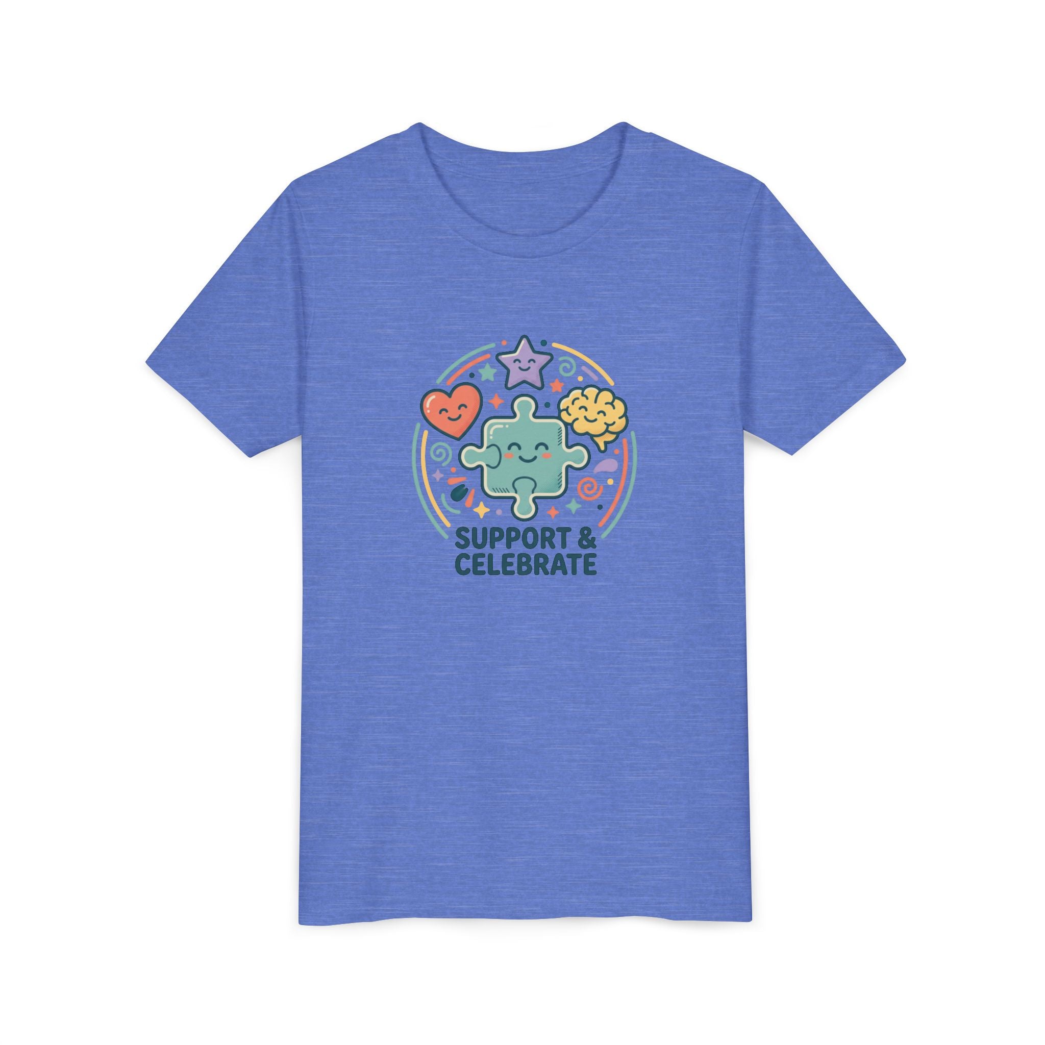 Kids T‑Shirt — "Support and Celebrate"
