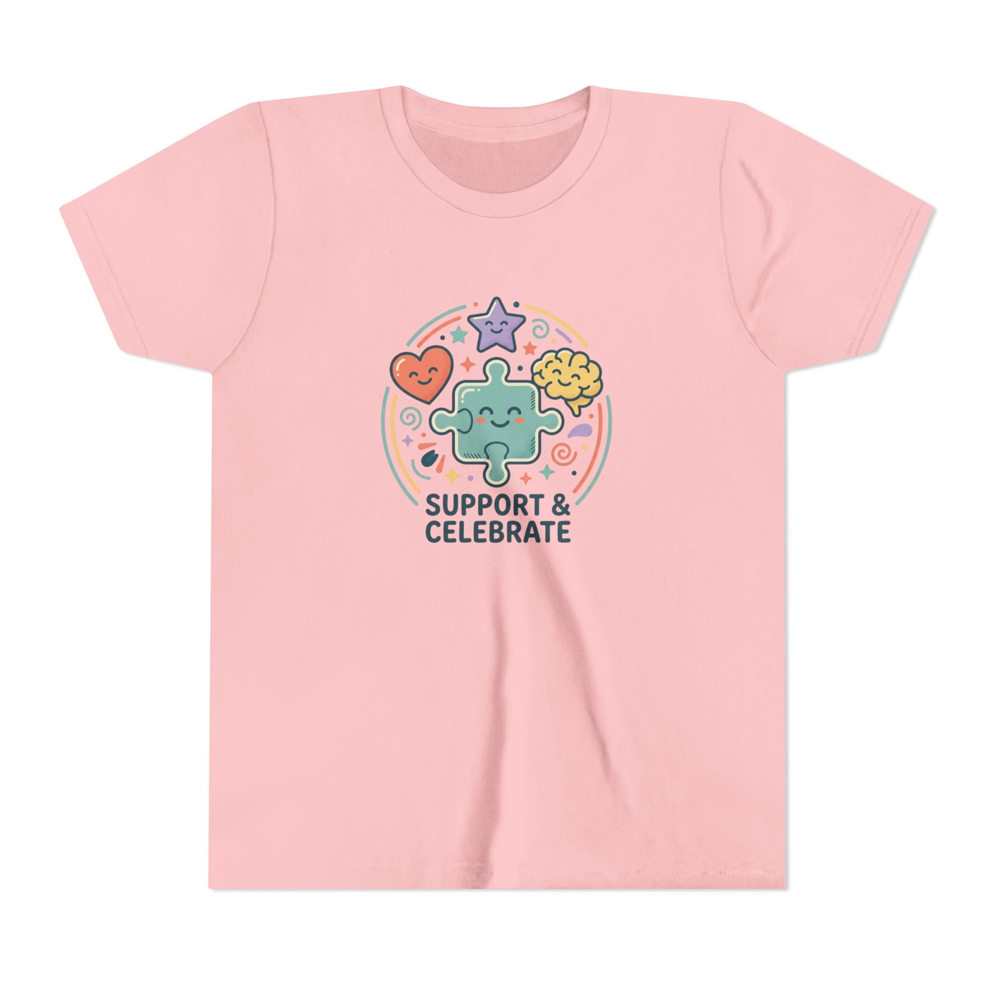 Kids T‑Shirt — "Support and Celebrate"
