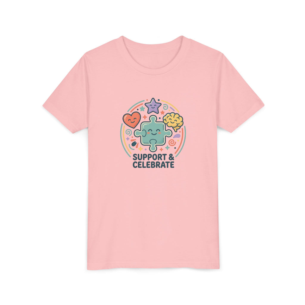 Kids T‑Shirt — "Support and Celebrate"