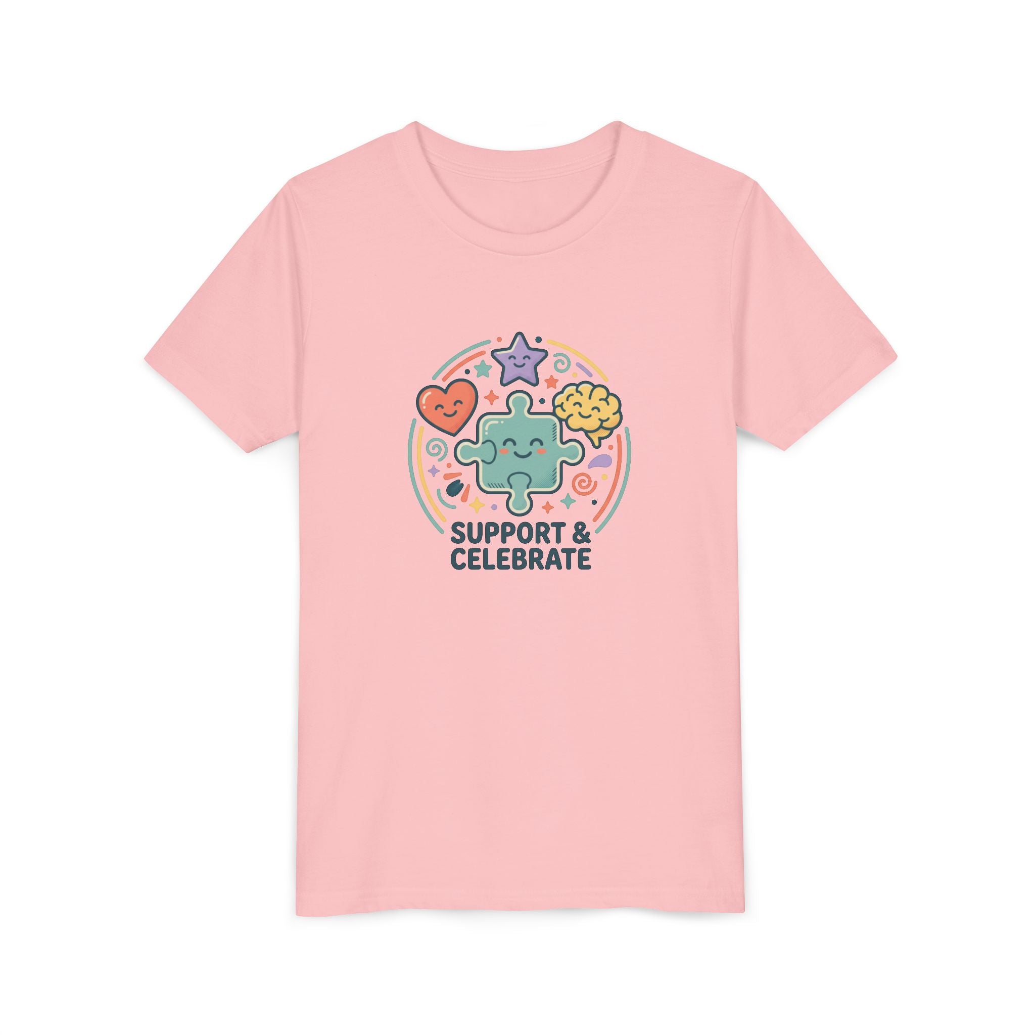 Kids T‑Shirt — "Support and Celebrate"