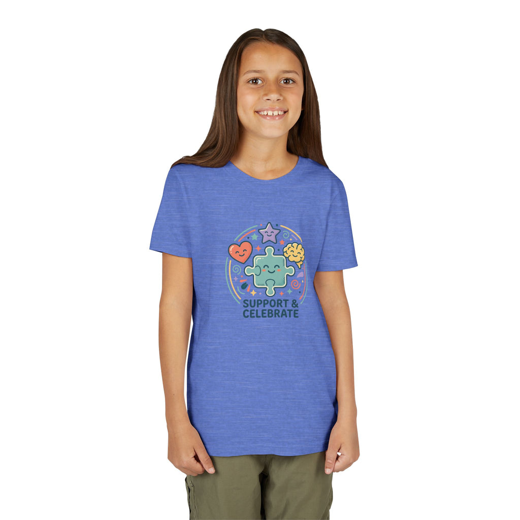 Kids T‑Shirt — "Support and Celebrate"