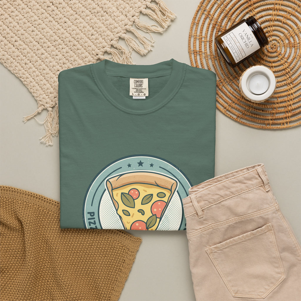 Adult Unisex T‑Shirt — “Pizza is my Favorite Food Group”
