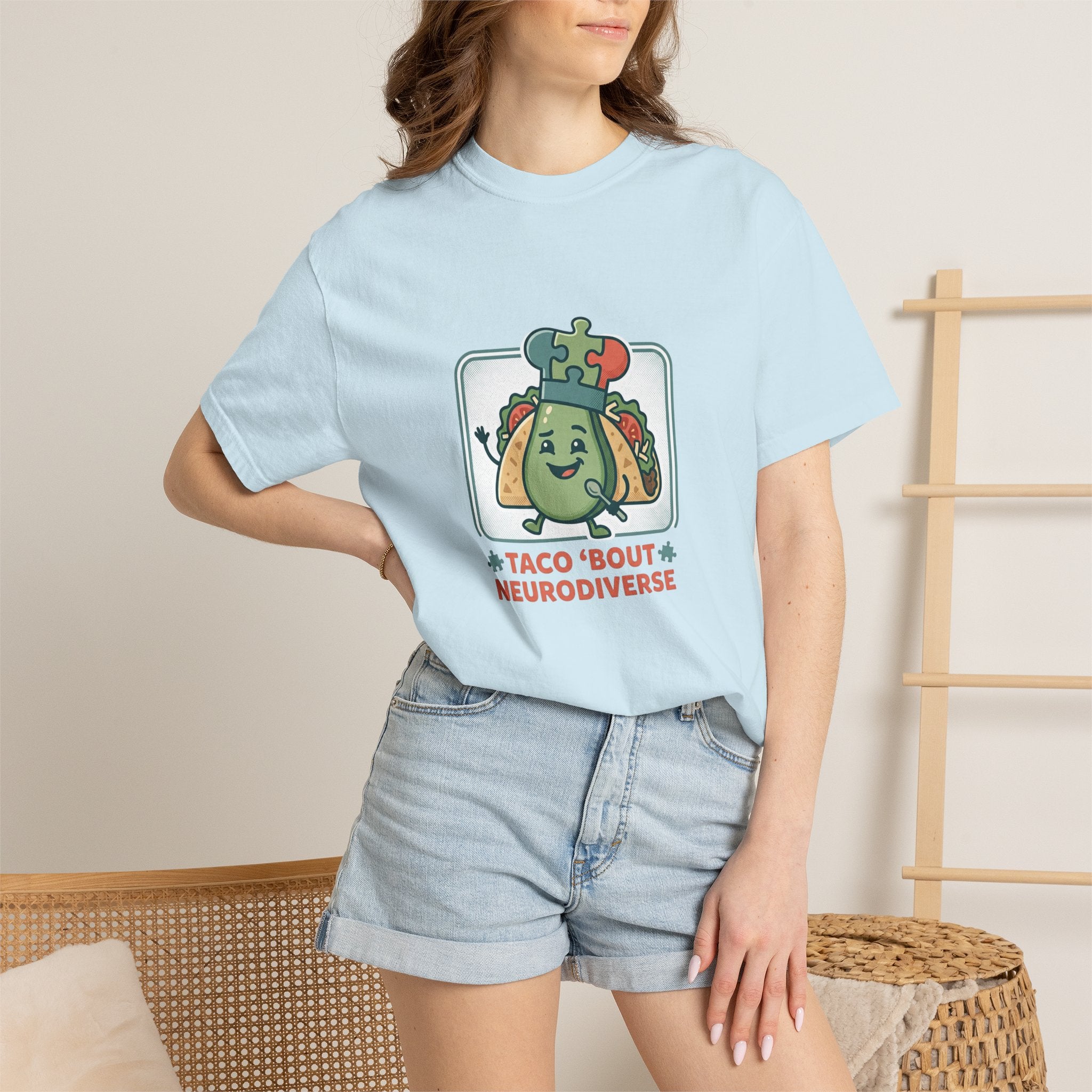 Adult Unisex T‑Shirt — “Taco 'Bout”
