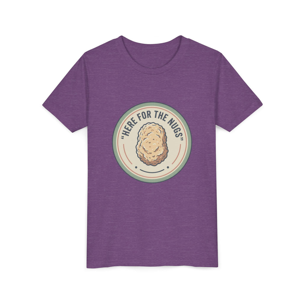 Kids T‑Shirt — "Here for the Nugs"