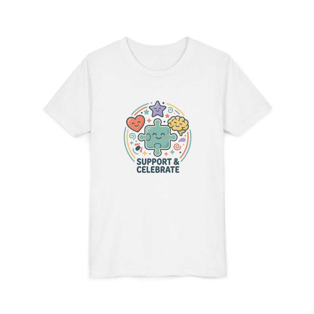 Kids T‑Shirt — "Support and Celebrate"
