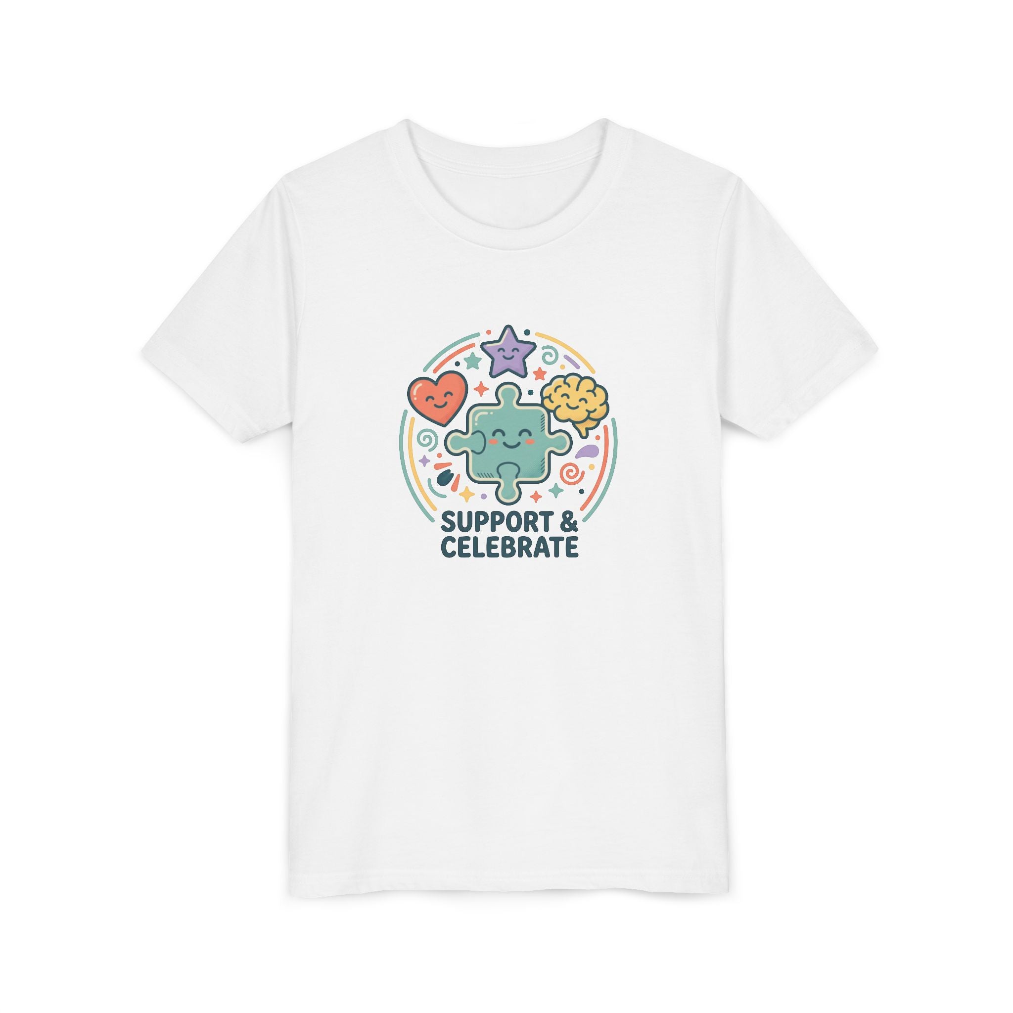 Kids T‑Shirt — "Support and Celebrate"