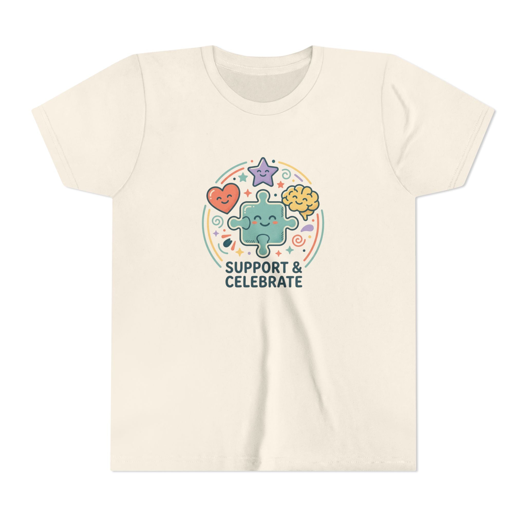 Kids T‑Shirt — "Support and Celebrate"