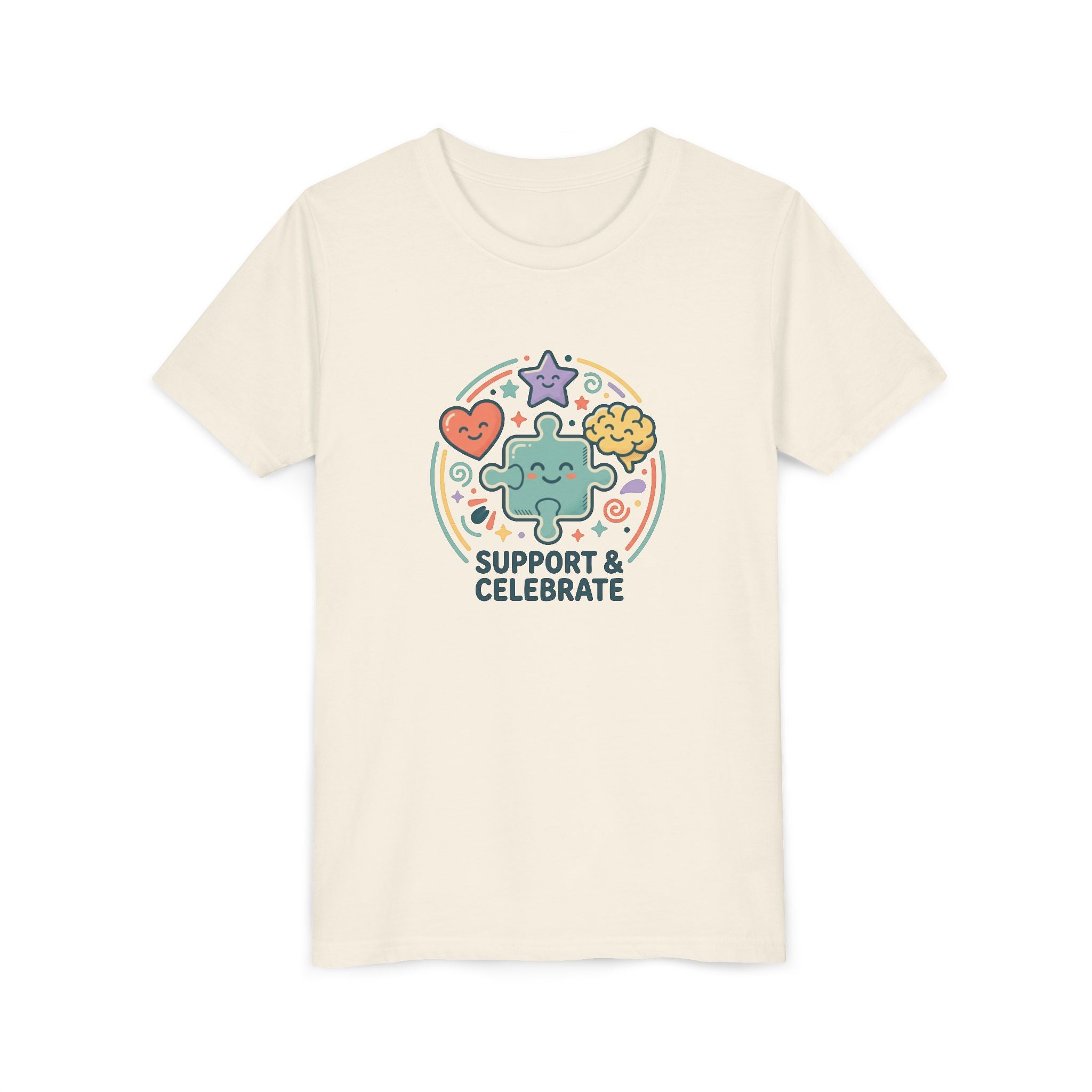 Kids T‑Shirt — "Support and Celebrate"