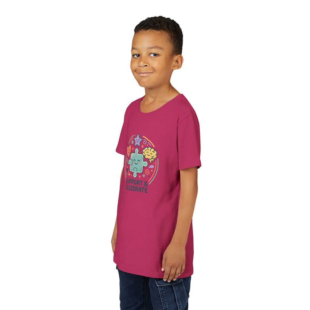 Kids T‑Shirt — "Support and Celebrate"