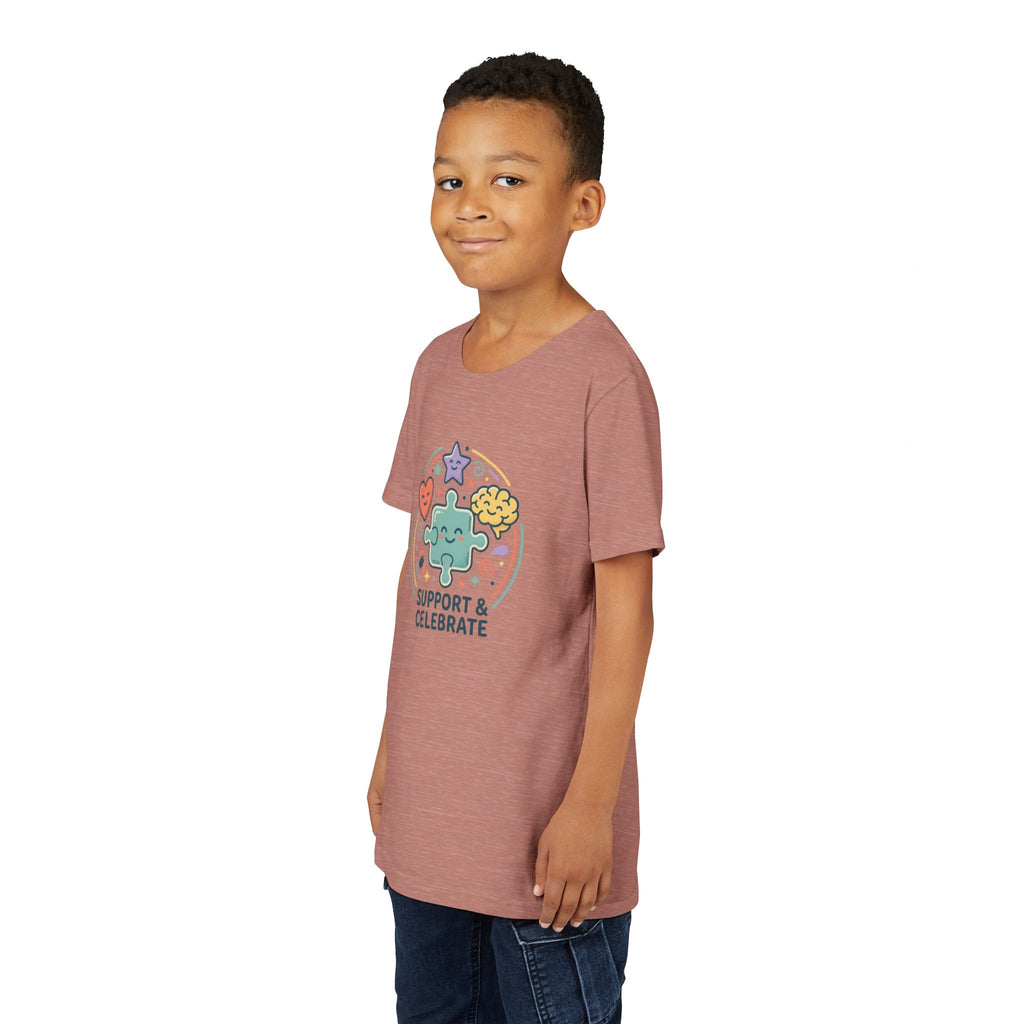 Kids T‑Shirt — "Support and Celebrate"
