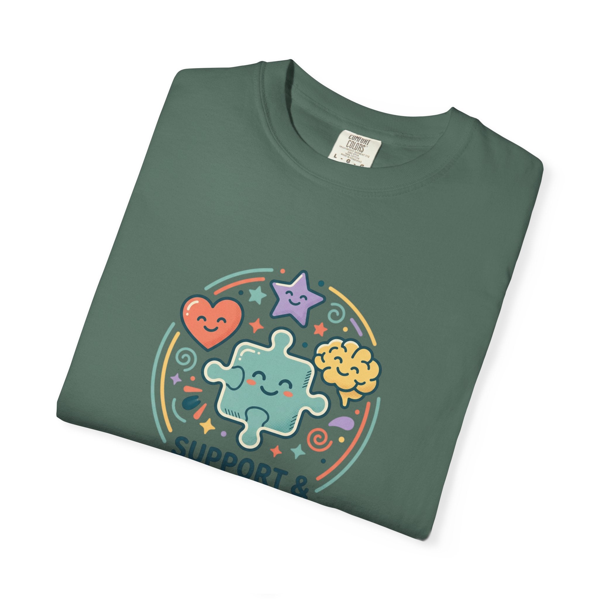 Adult Unisex T‑Shirt — “Support and Celebrate”