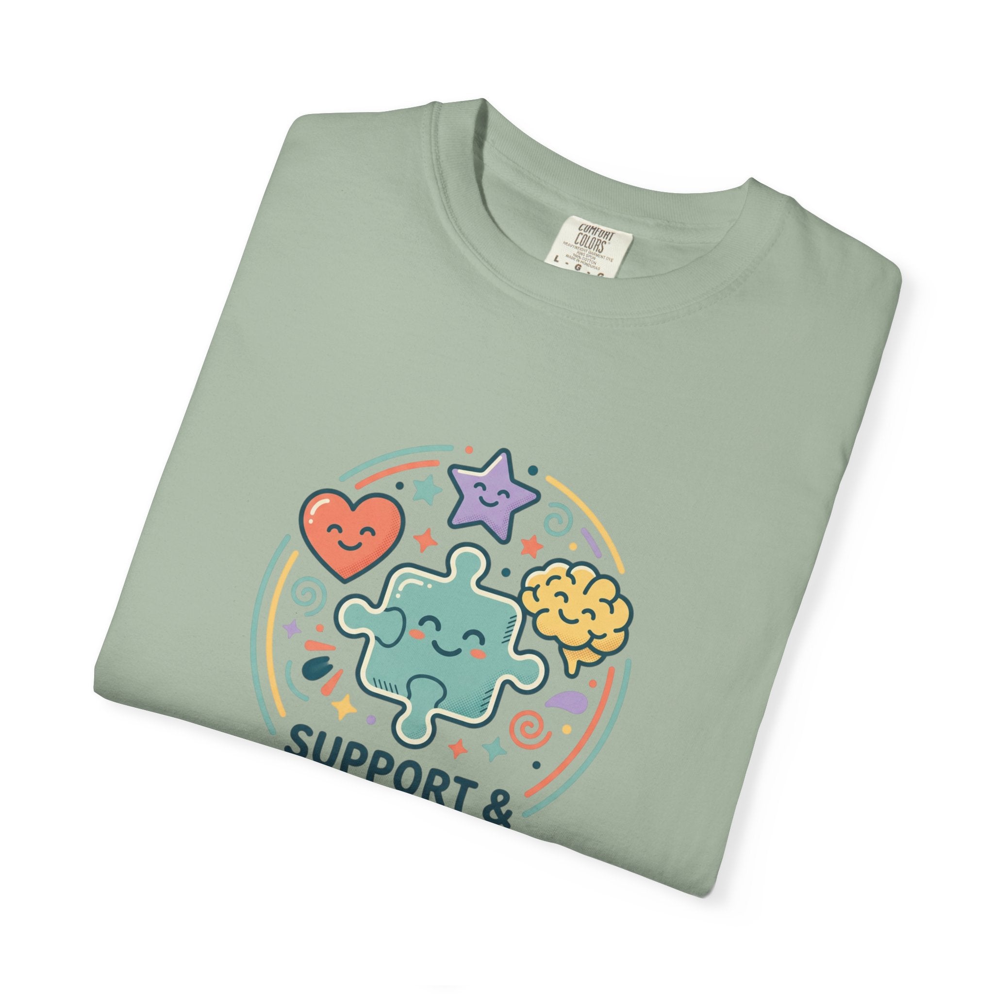 Adult Unisex T‑Shirt — “Support and Celebrate”