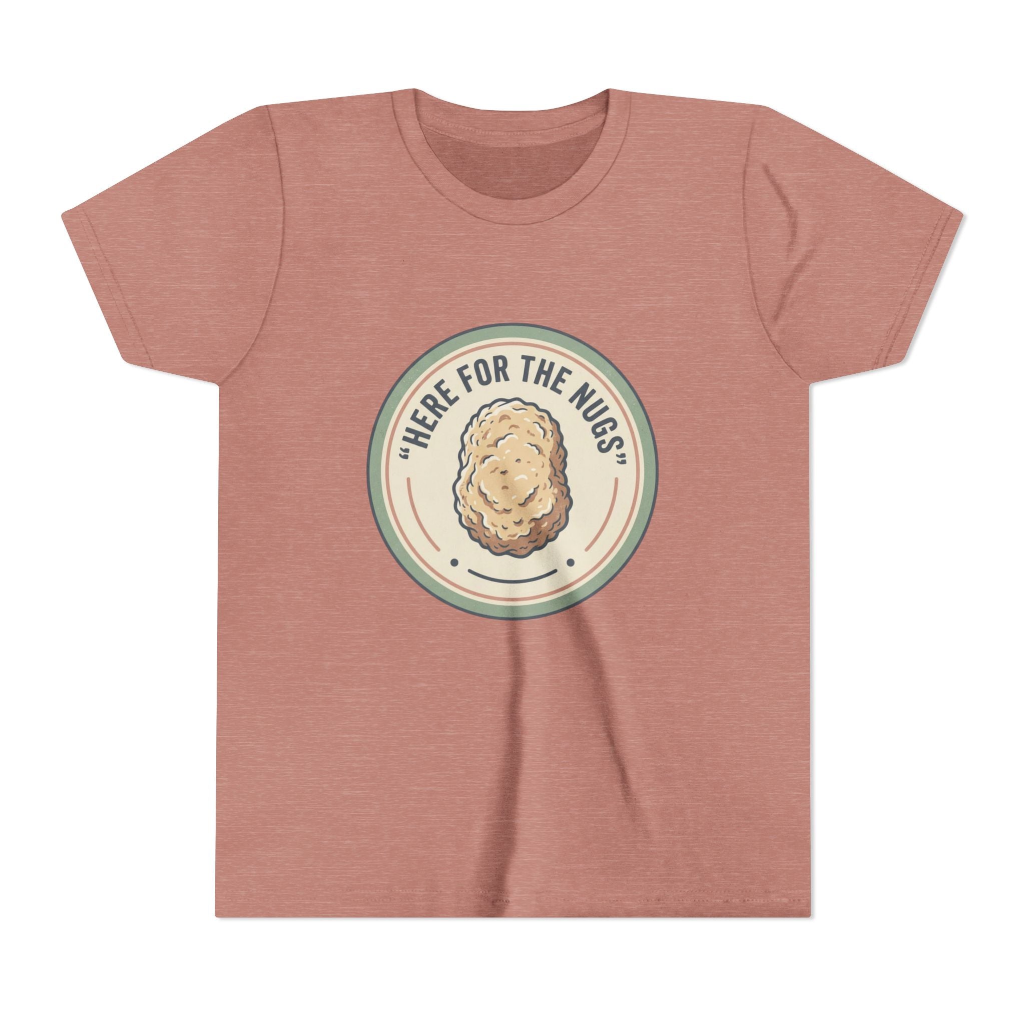 Kids T‑Shirt — "Here for the Nugs"