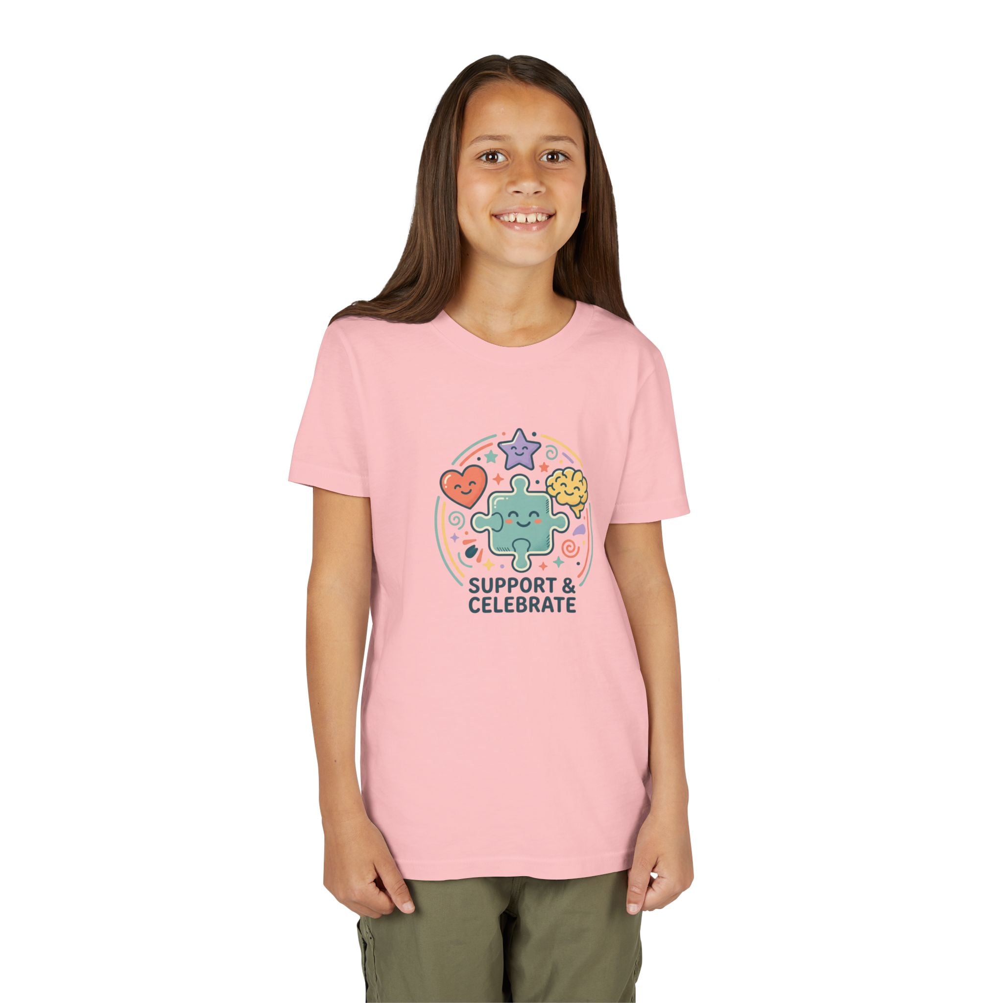 Kids T‑Shirt — "Support and Celebrate"