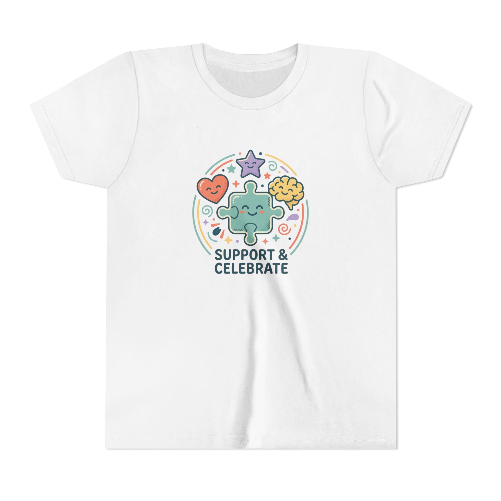 Kids T‑Shirt — "Support and Celebrate"