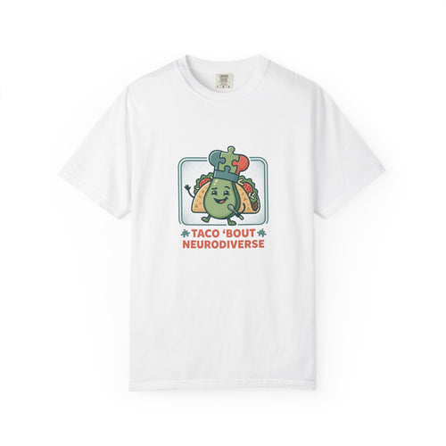 Adult Unisex T‑Shirt — “Taco 'Bout”