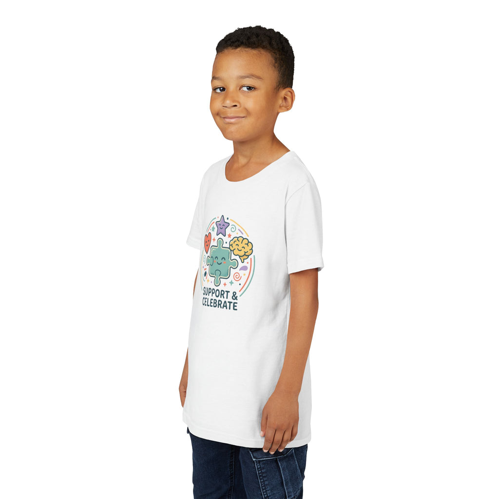 Kids T‑Shirt — "Support and Celebrate"