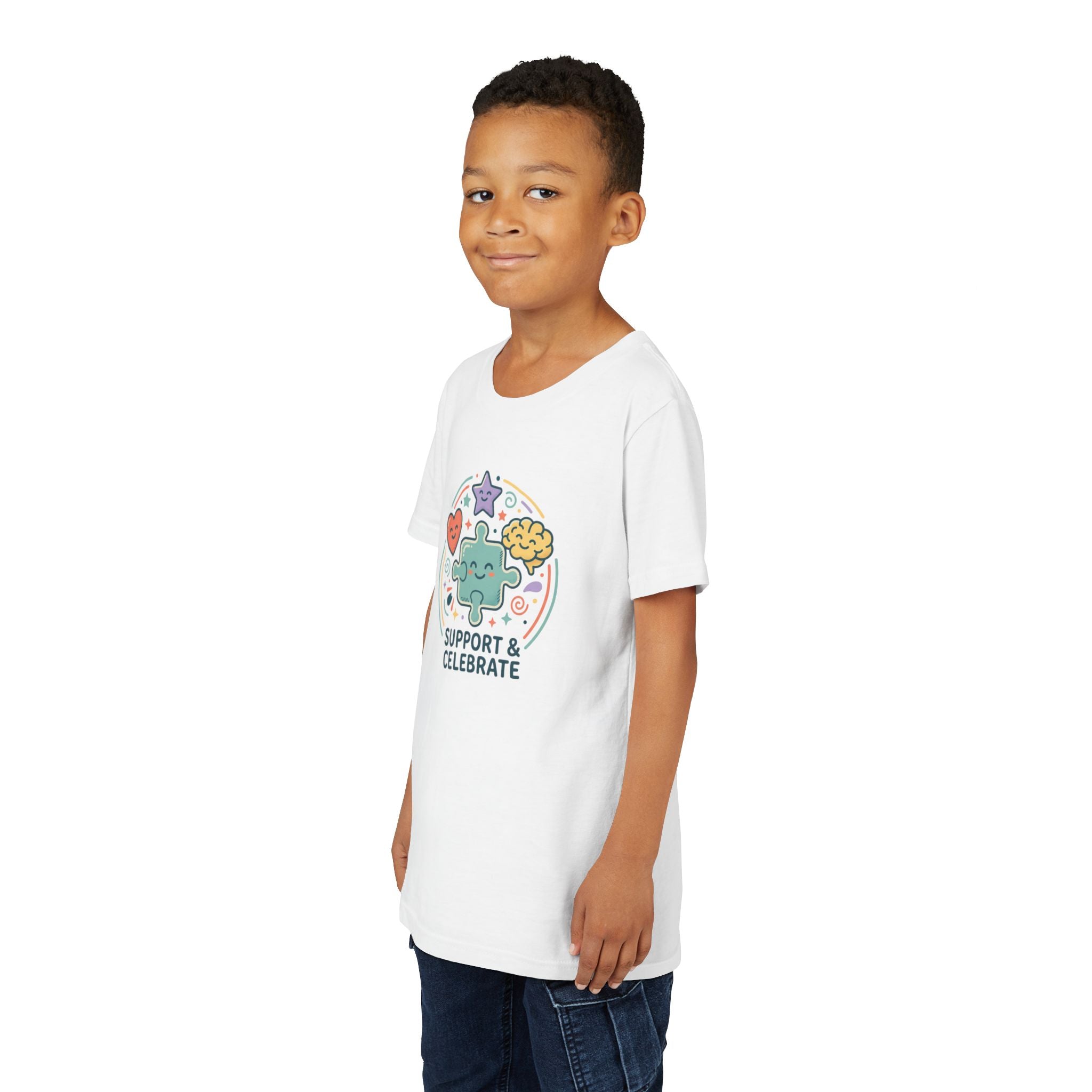 Kids T‑Shirt — "Support and Celebrate"