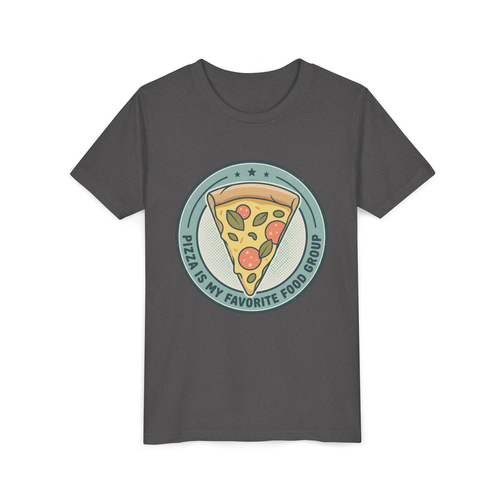 Kids T‑Shirt — "Pizza is my Favorite Food Group"
