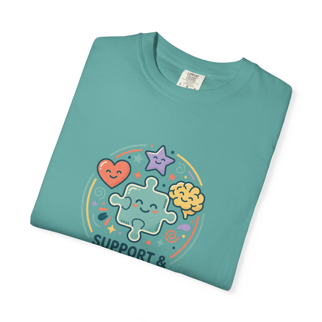 Adult Unisex T‑Shirt — “Support and Celebrate”