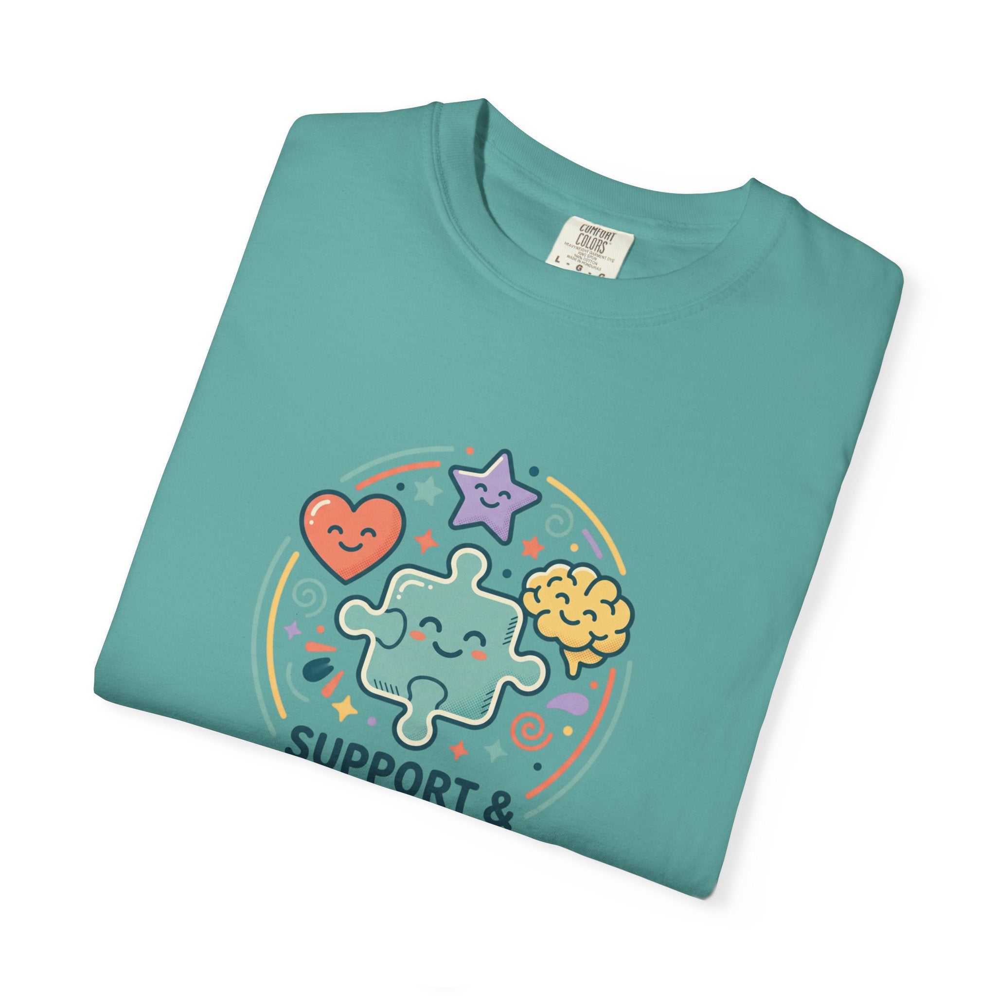 Adult Unisex T‑Shirt — “Support and Celebrate”