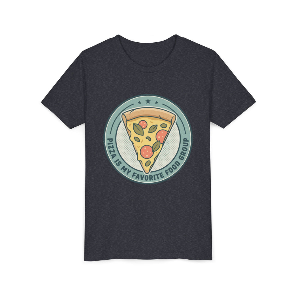 Kids T‑Shirt — "Pizza is my Favorite Food Group"