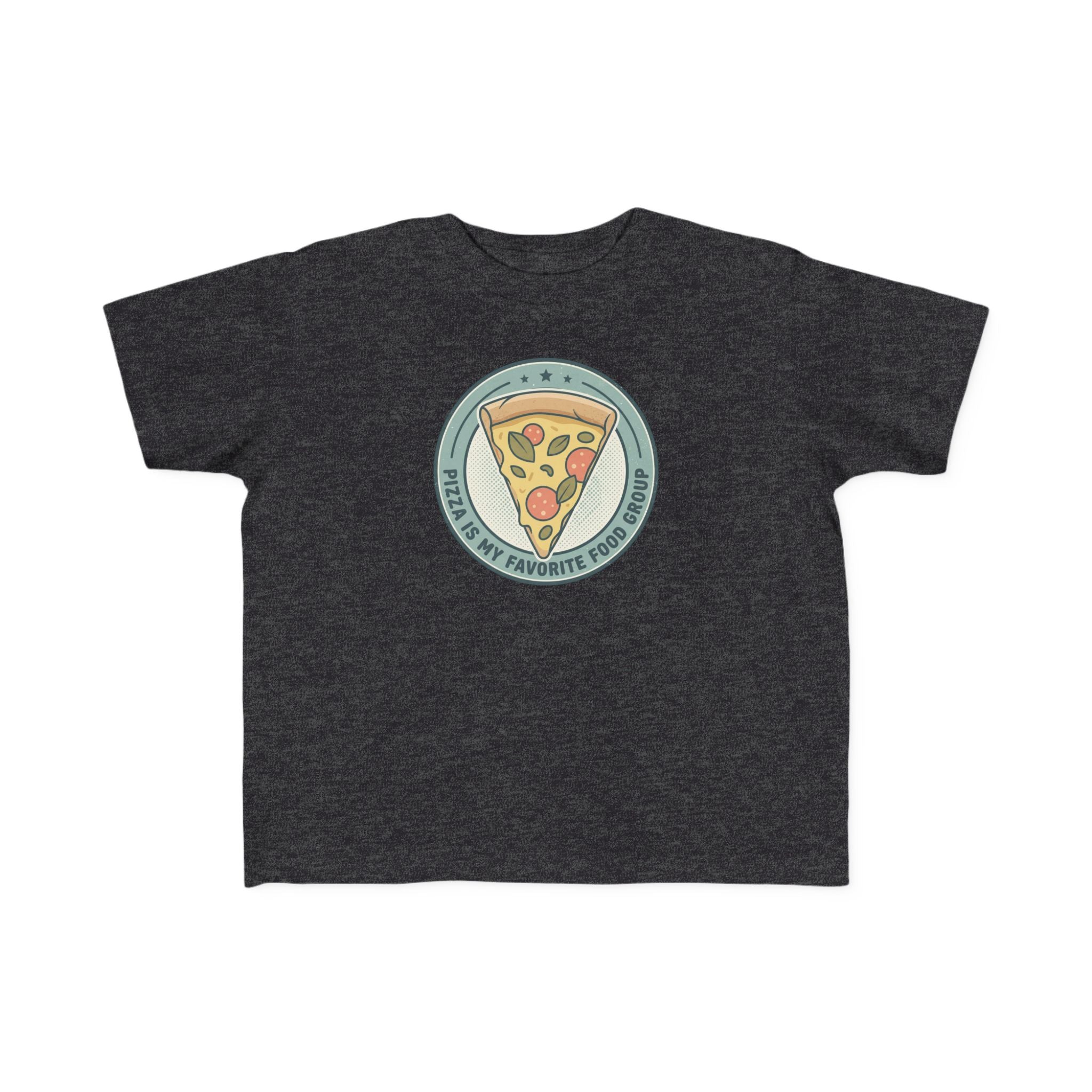 Toddler T‑Shirt — "Pizza is my Favorite Food Group"