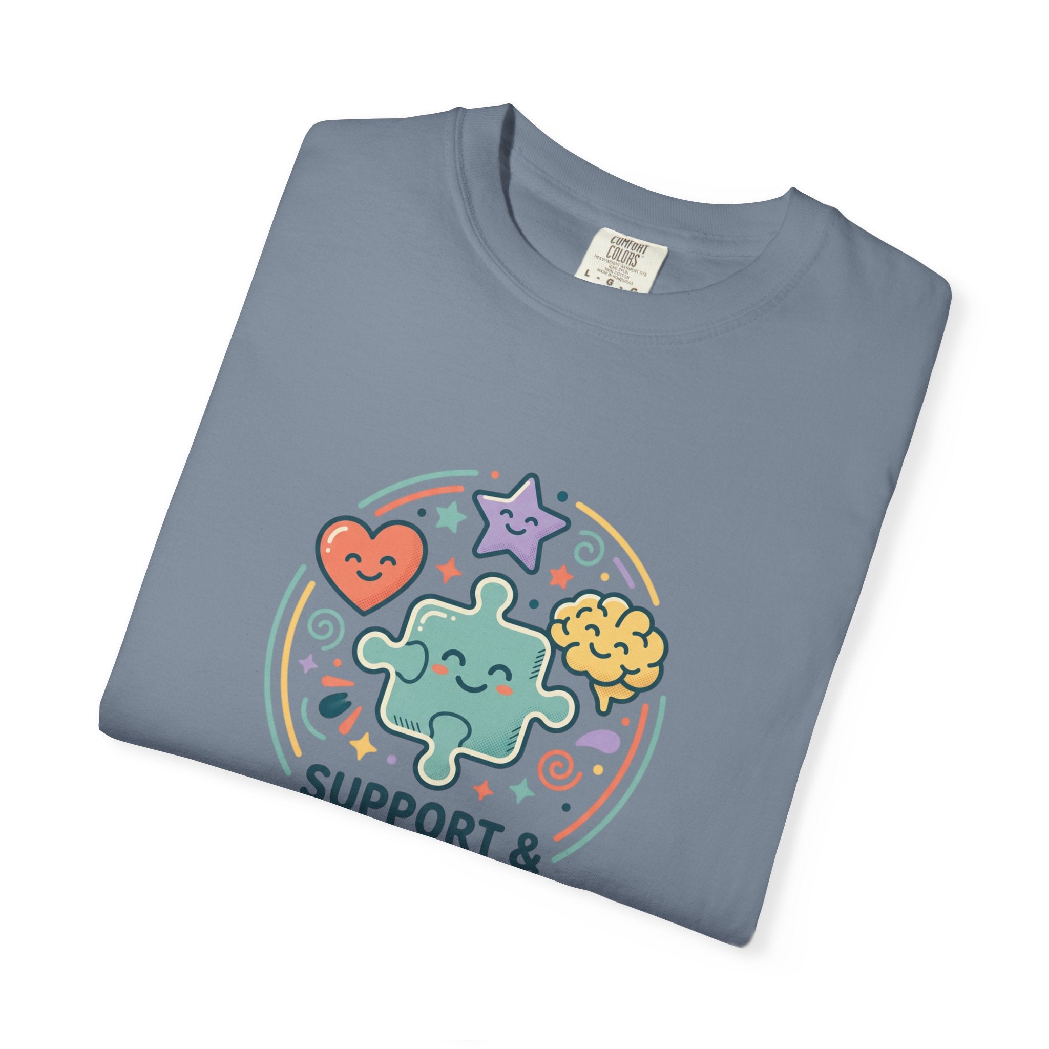 Adult Unisex T‑Shirt — “Support and Celebrate”