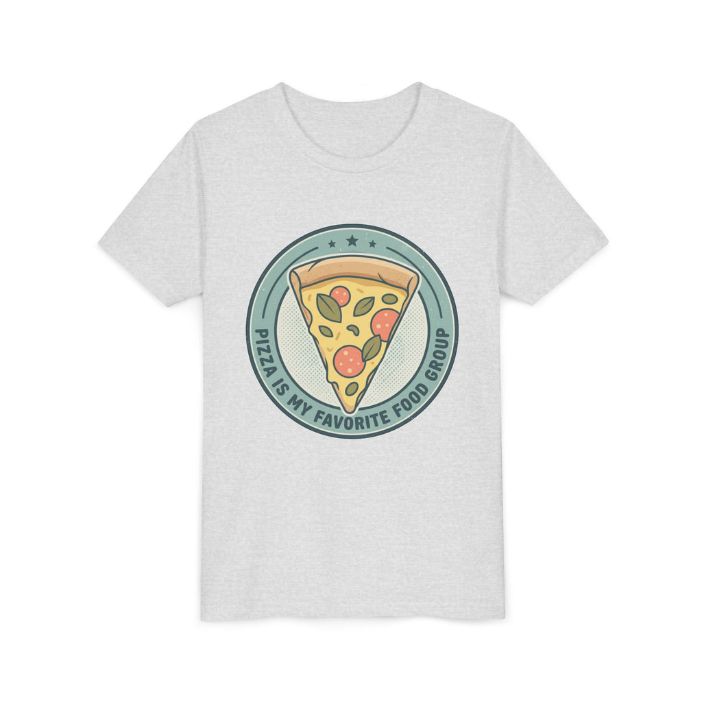 Kids T‑Shirt — "Pizza is my Favorite Food Group"