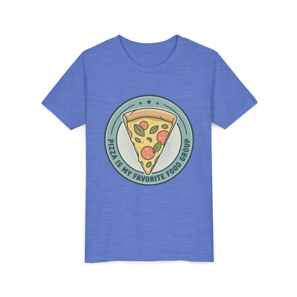 Kids T‑Shirt — "Pizza is my Favorite Food Group"