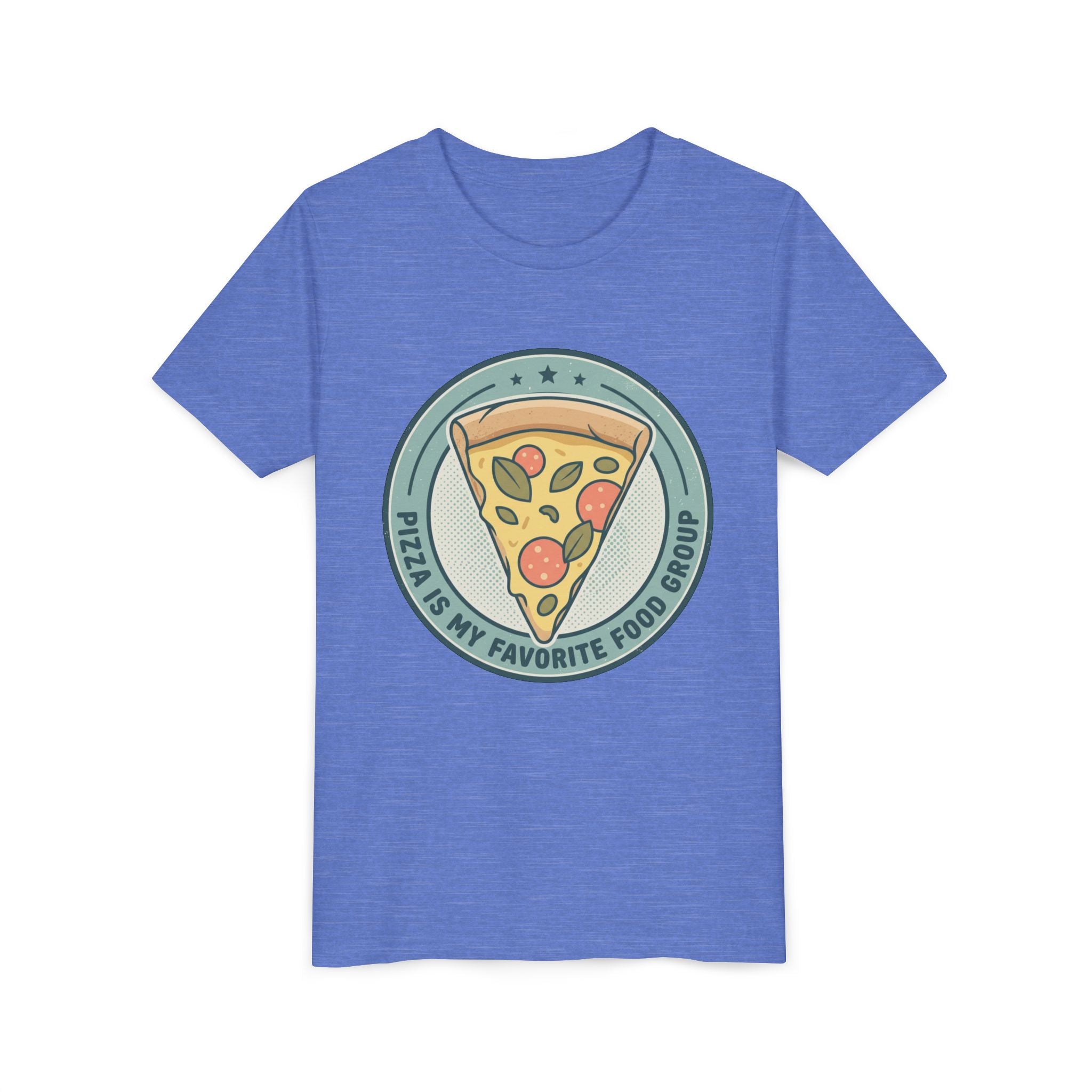 Kids T‑Shirt — "Pizza is my Favorite Food Group"