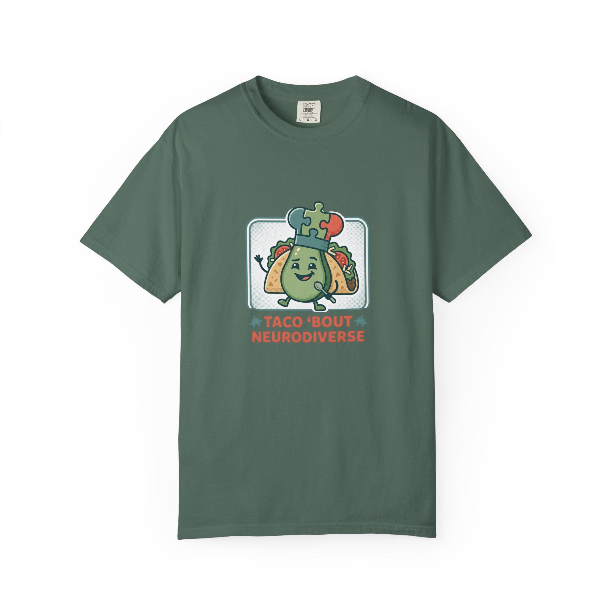 Adult Unisex T‑Shirt — “Taco 'Bout”